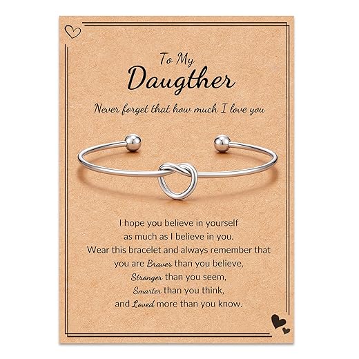 LAVEIR Daughter Gifts from Mom, Christmas Gifts for Daughter Bonus Adult Daughter Gifts from Mom Dad Mothers Father