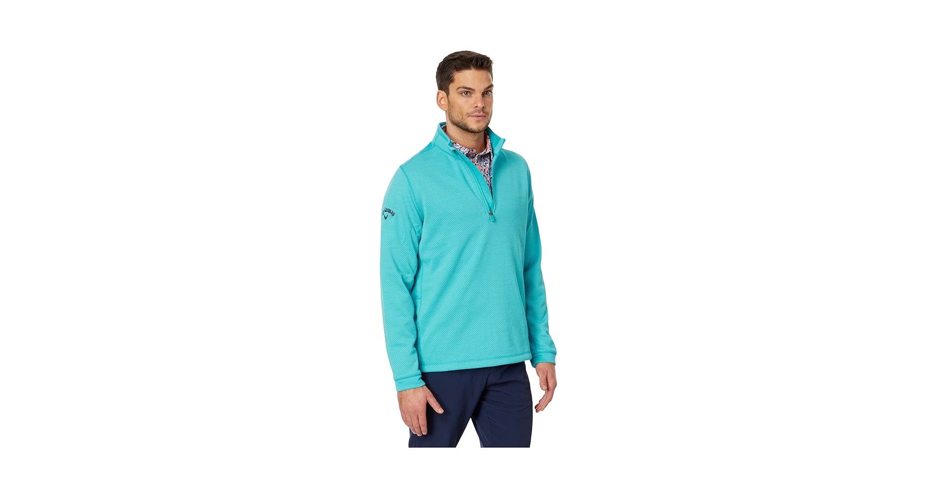Amazon.com: Callaway Men's Standard Midweight 1/4 Zip Hex Pullover