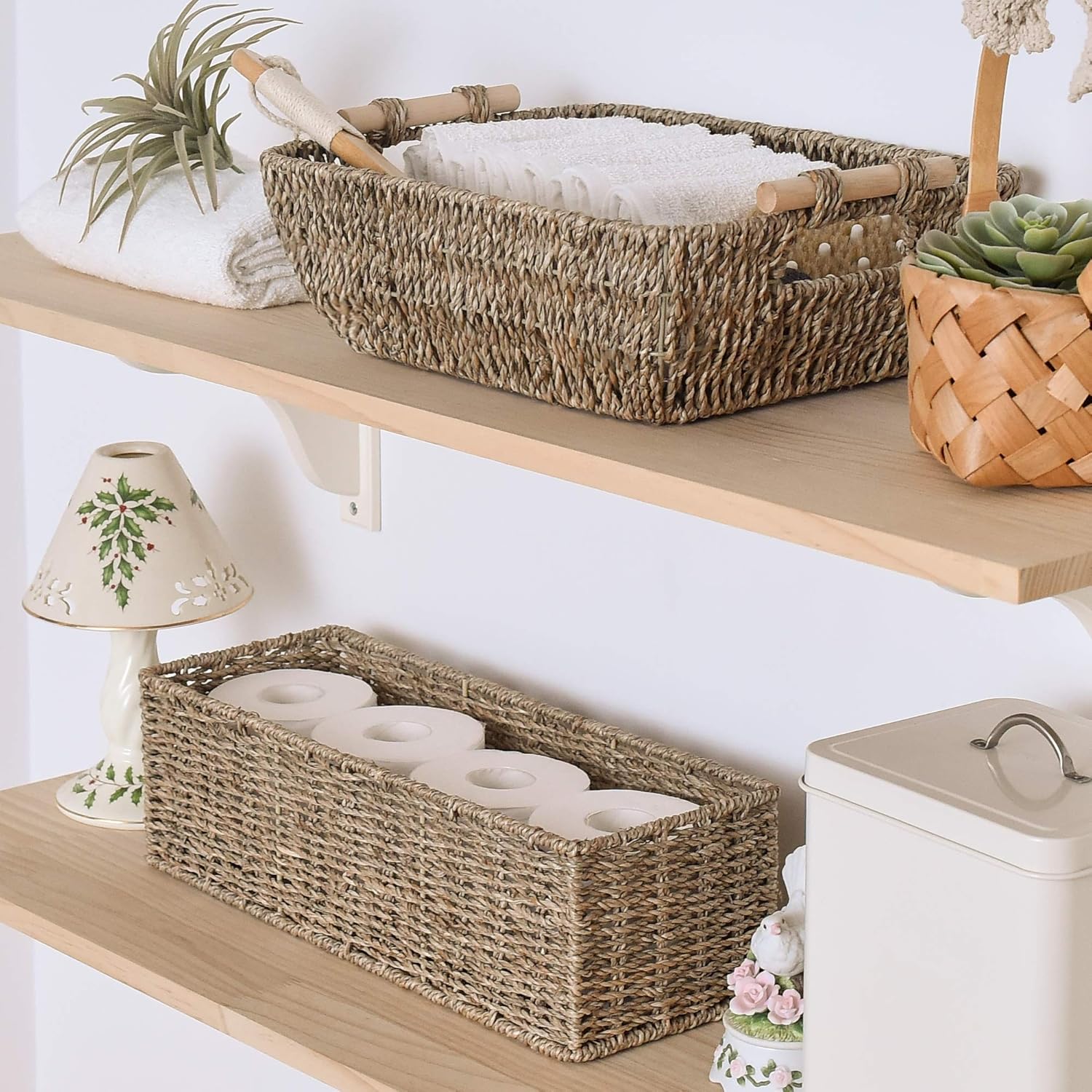 Buy Storageworks Seagrass Woven Storage Basket