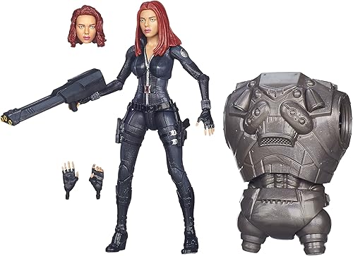Figura de Captain America Marvel Legends Black Widow de 6 pulgadas
