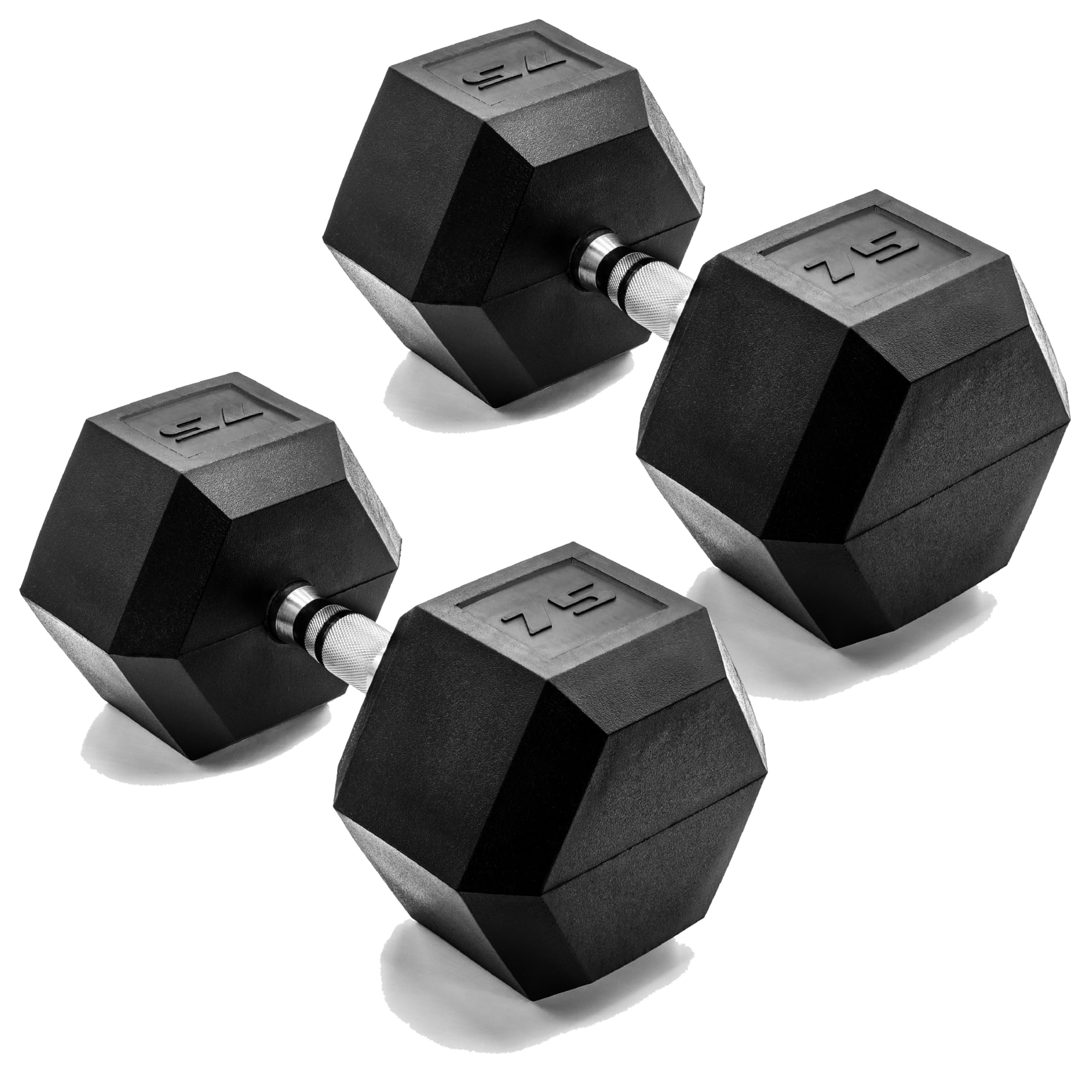 CAP Barbell Coated Dumbbell Weight | Multiple Options Pairs & Sets