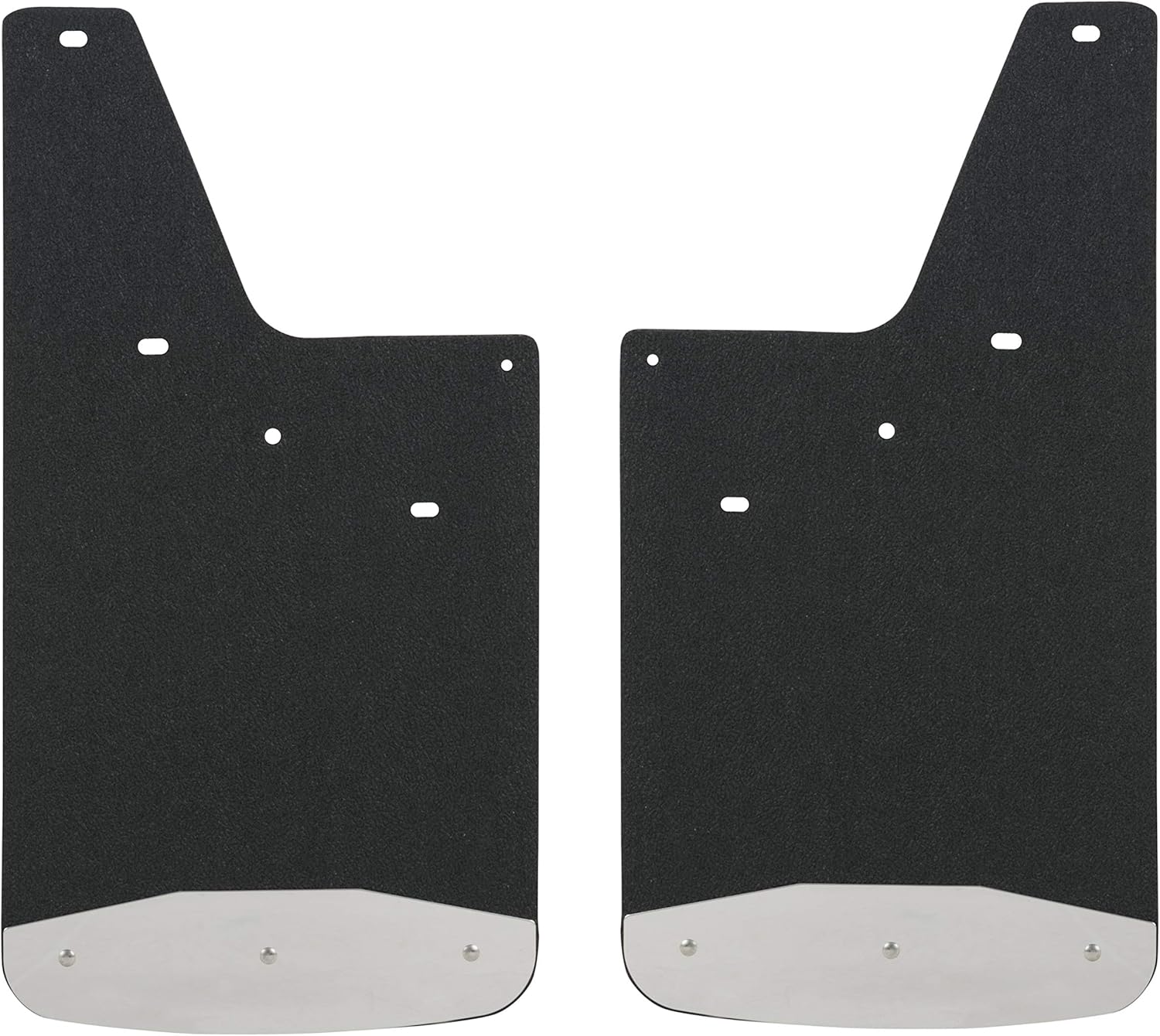 LUVERNE 250743 Front or Rear 12-Inch x 23-Inch Textured Rubber Mud Guards, Select Chevrolet Silverado, GMC Sierra 1500, 2500, 3500 HD, 2 Flaps