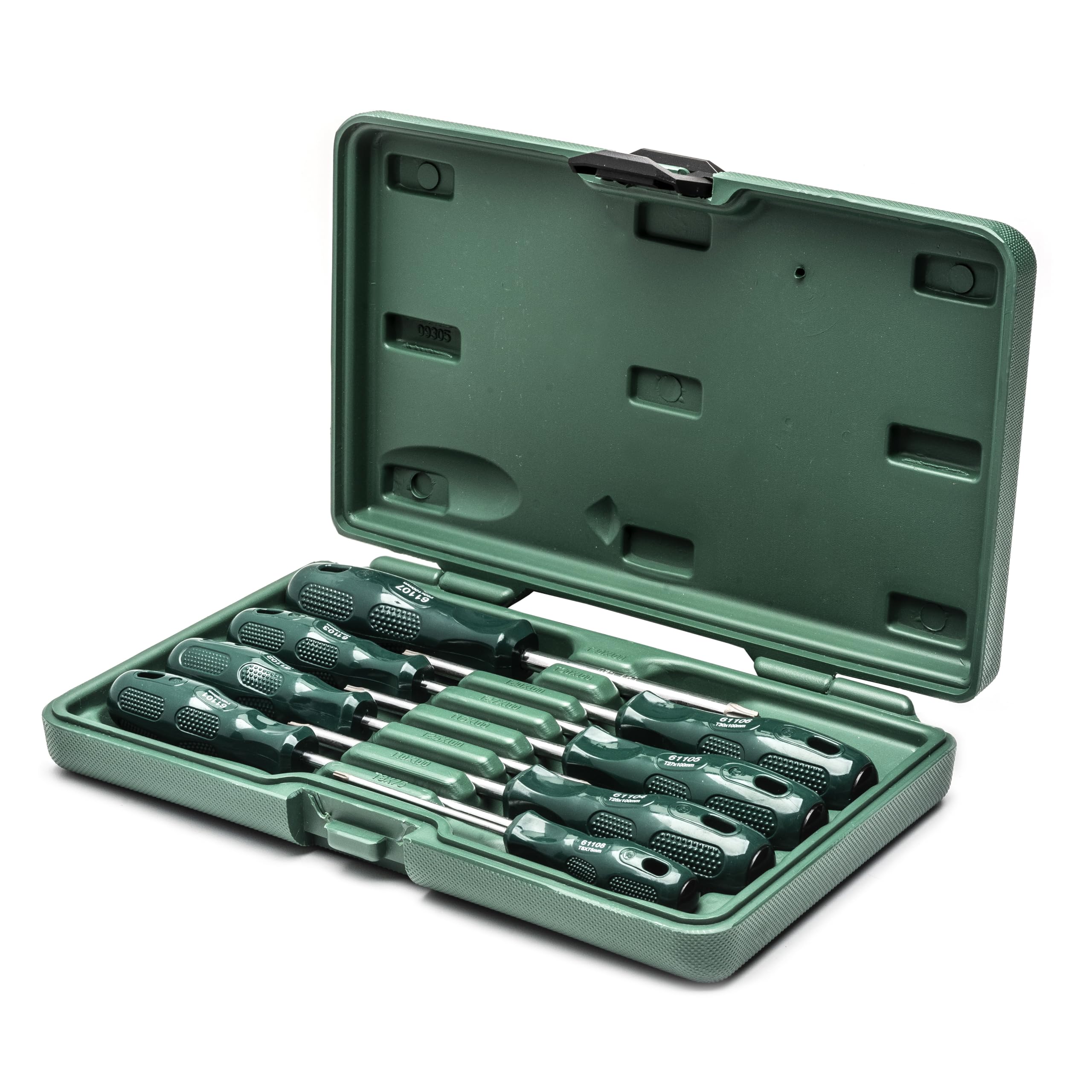SATA ST09305SJ - Set di 8 cacciaviti Torx in acetato serie A, con manici ergonomici e lame resistenti in lega di acciaio