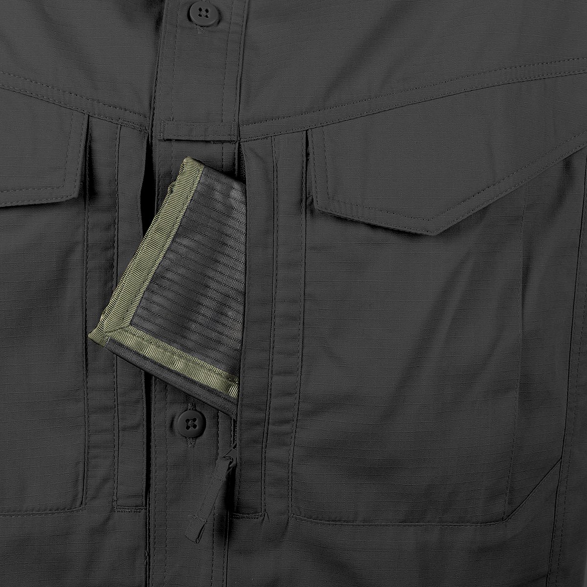 Helikon Hombre Defender Mk2 Manga Corta Camiseta Verde Oliva