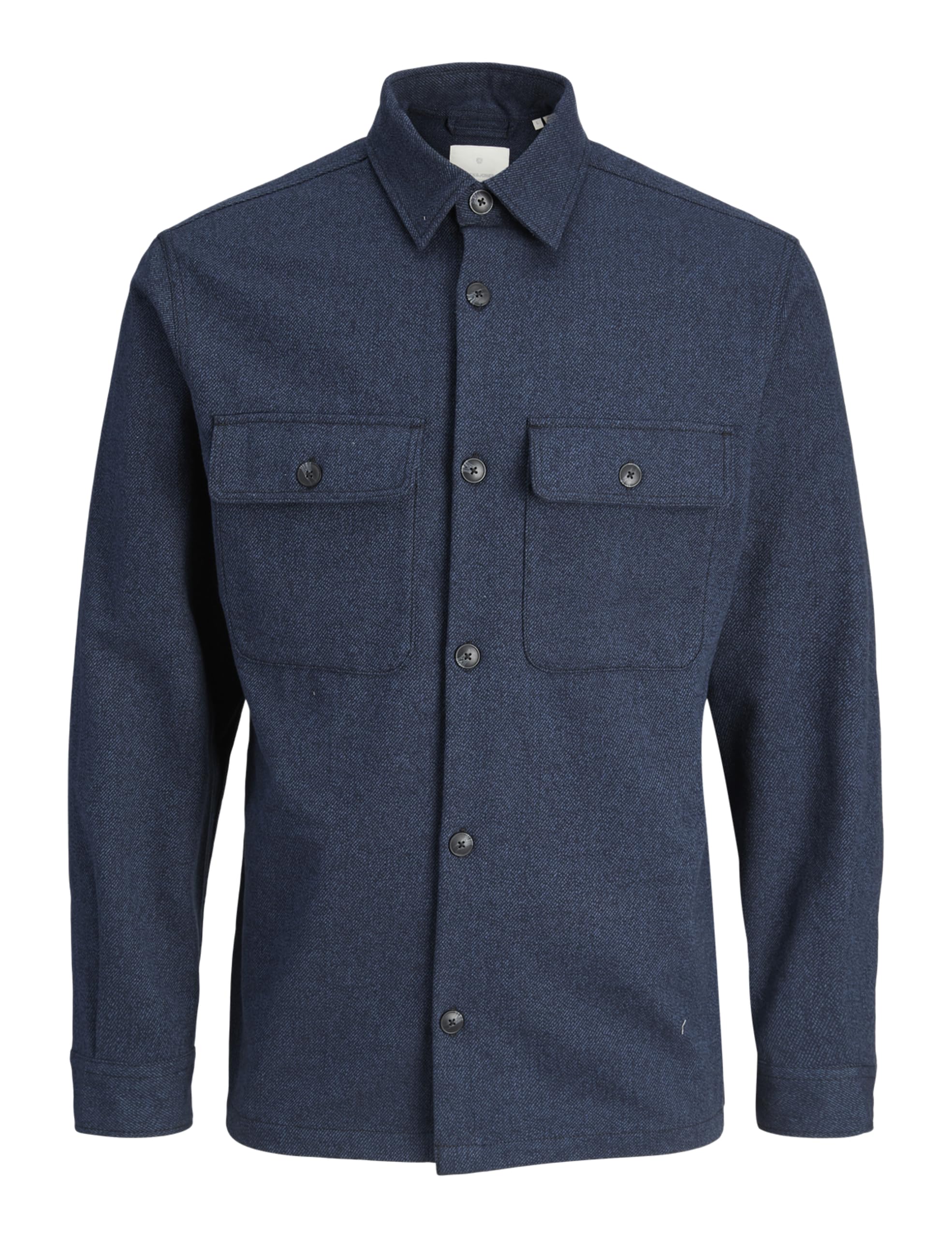 JACK & JONES Herren Jprrayle Melange Solid L/S Overshi Pls