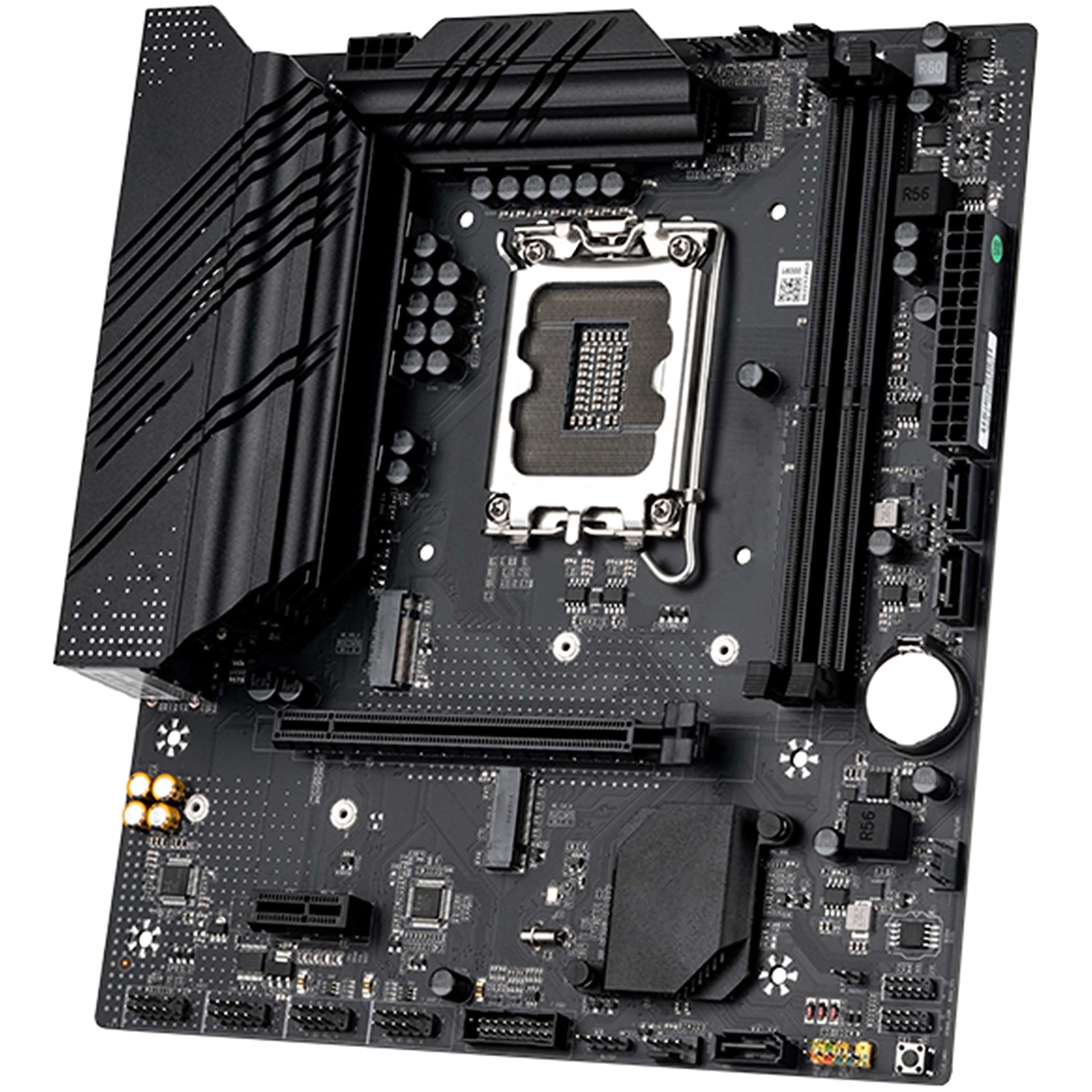 SIMPLETEK – Płyta główna z maską microATX LGA 1700 | DDR4 Slot karty graficznej + PCIe x1 + 2x gniazdo M.2 | HDMI VGA i USB 3.0