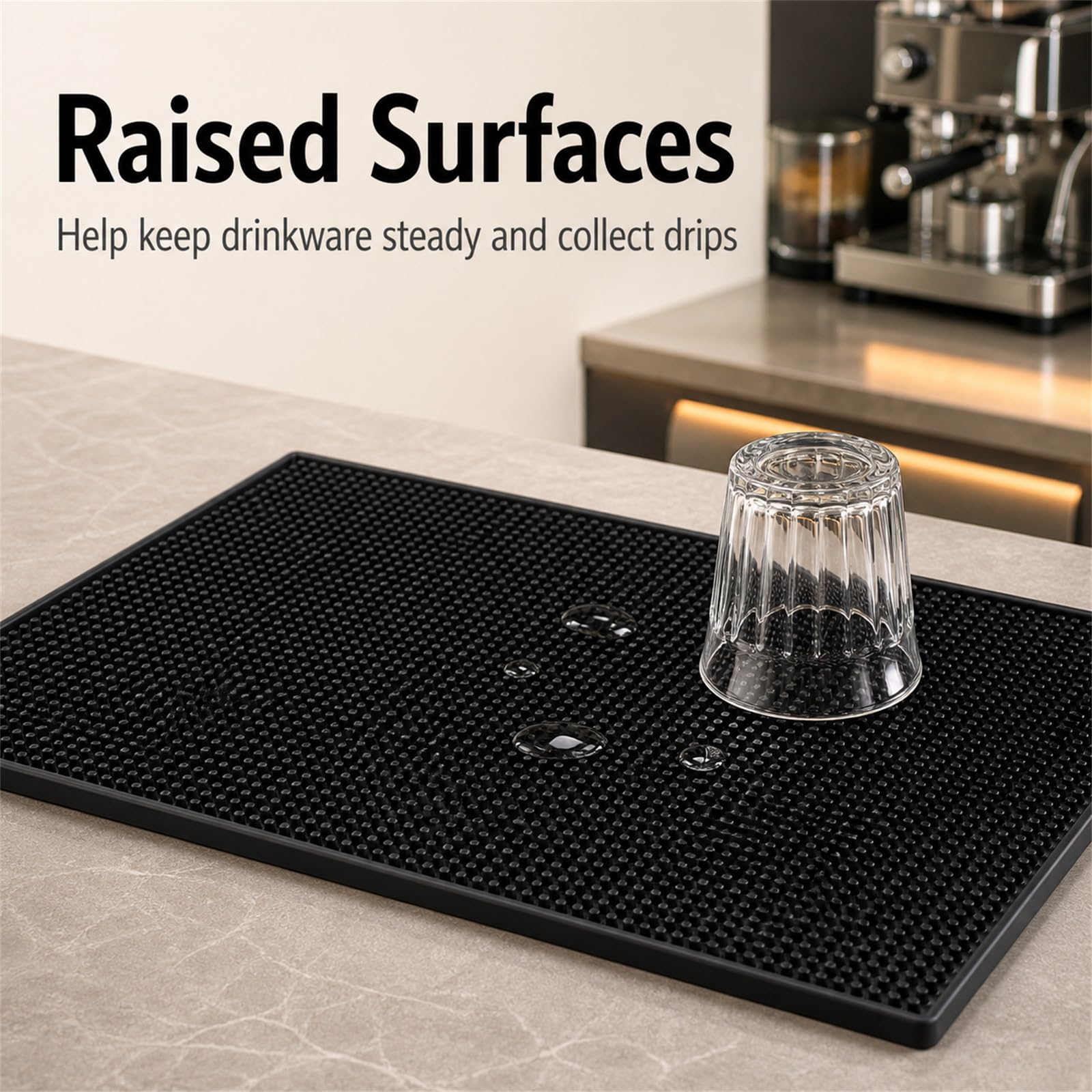 Alfombrilla para Barra de Bar,Alfombrilla escurridora para vajilla,Alfombrilla Antideslizante para Bar,Alfombrilla de Bar Resistente al Caliente,Secado rápido,para Bares,mostradore