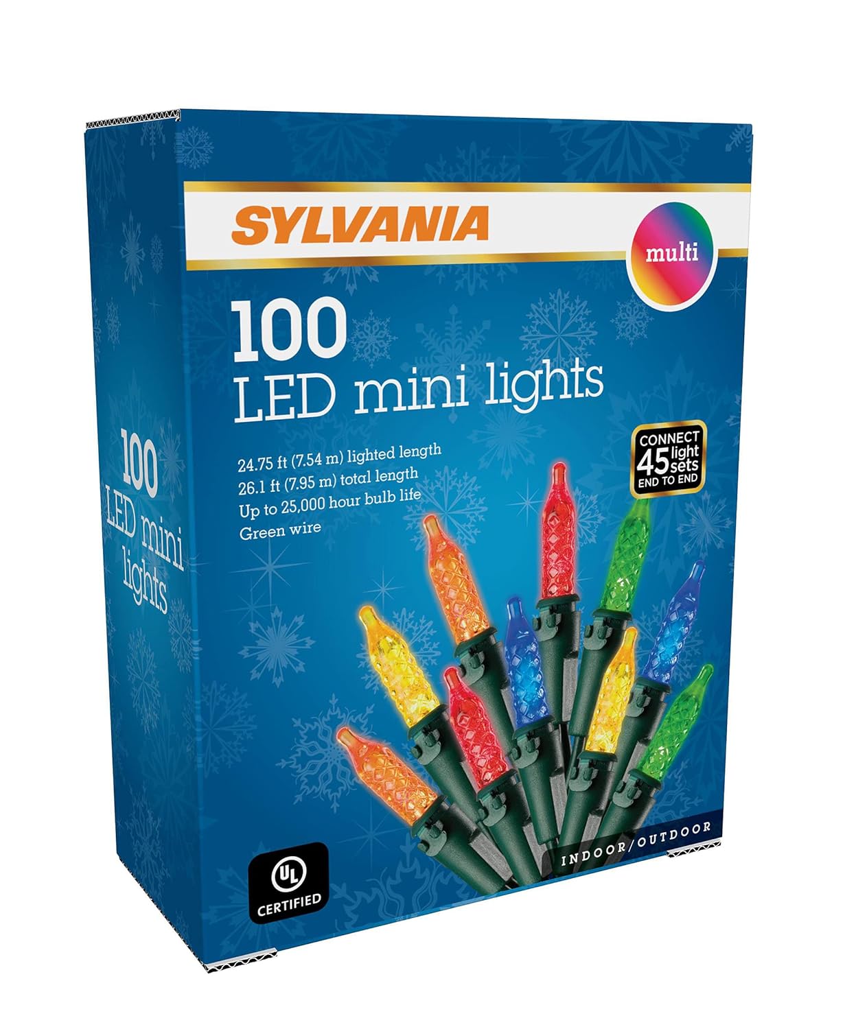 Buy SYLVANIA LED Mini Christmas Lights, Multi Online at Low Prices in