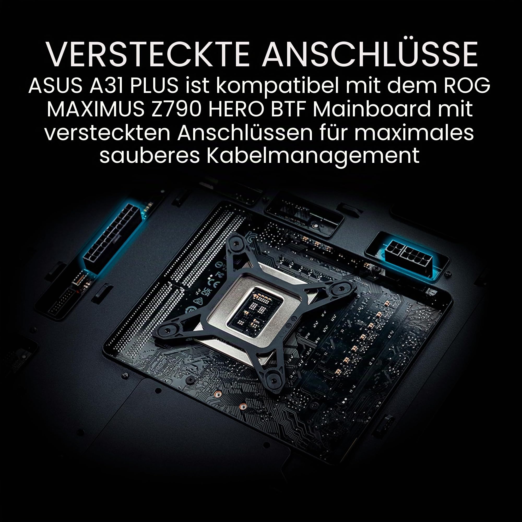 Asus A31 PLUS TG ARGB Black – Bild 3