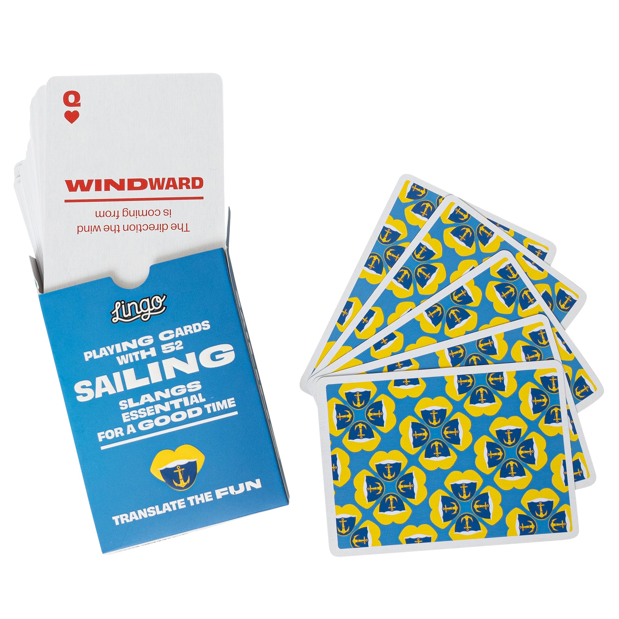 Sailing Lingo Playing Cards - Learn Nautical Vocabulary While Playing Card Games