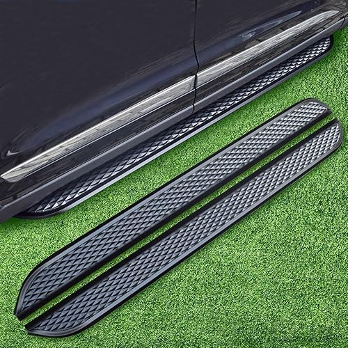 Fixed Door Side Step fits for Mitsubishi Eclipse Cross 2018-2023 2024 Running Board Aluminium Pedal Step Bars Protector (with Brackets)