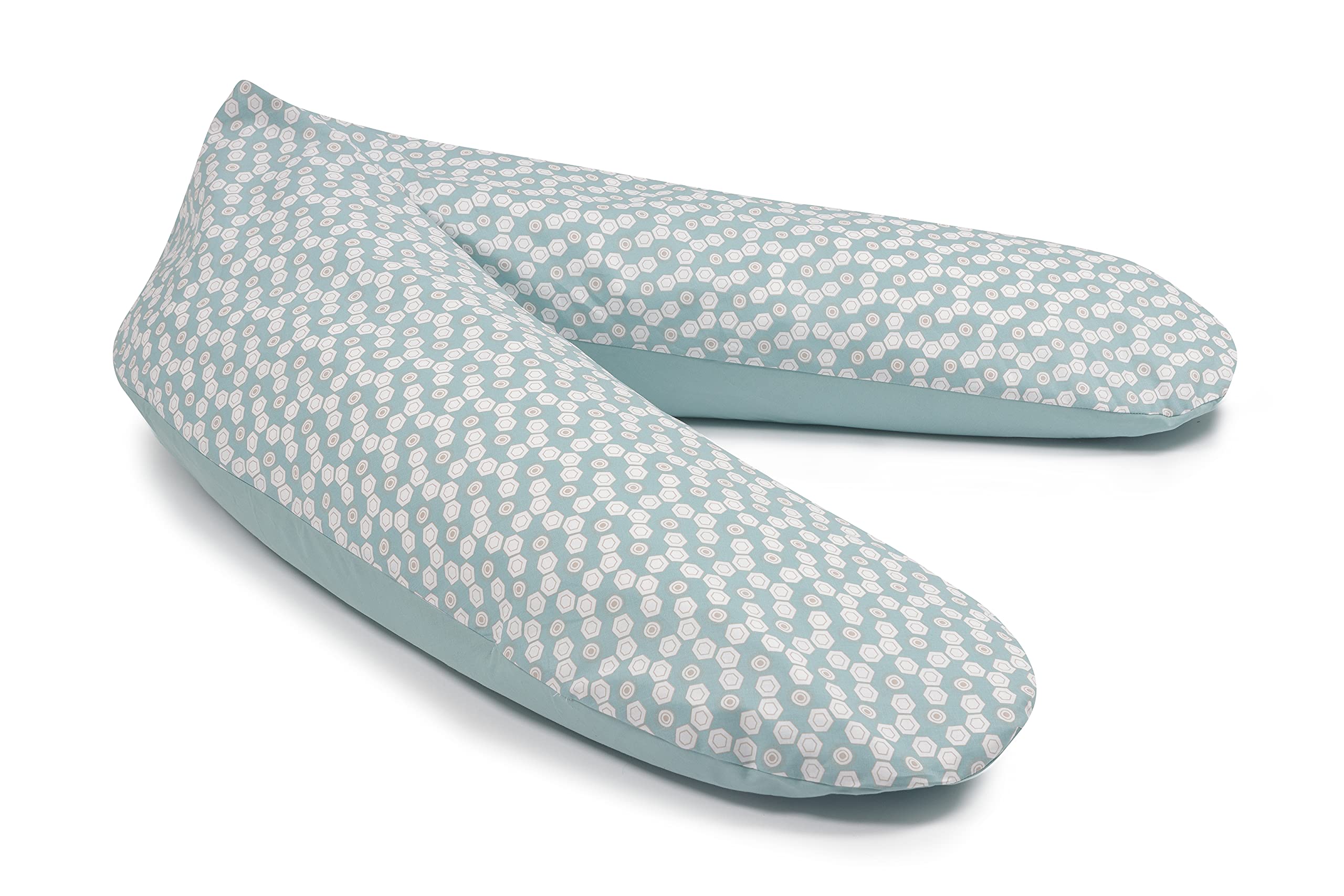 Bedara - Cojín de lactancia (relleno de microperlas, 190 cm, algodón), diseño de TÜV EPS