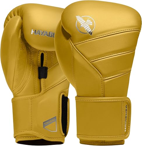 Hayabusa T3 Kanpeki - Guantes de boxeo de cuero para hombres y mujeres para entrenamiento con bolsa pesada y guantes de trabajo