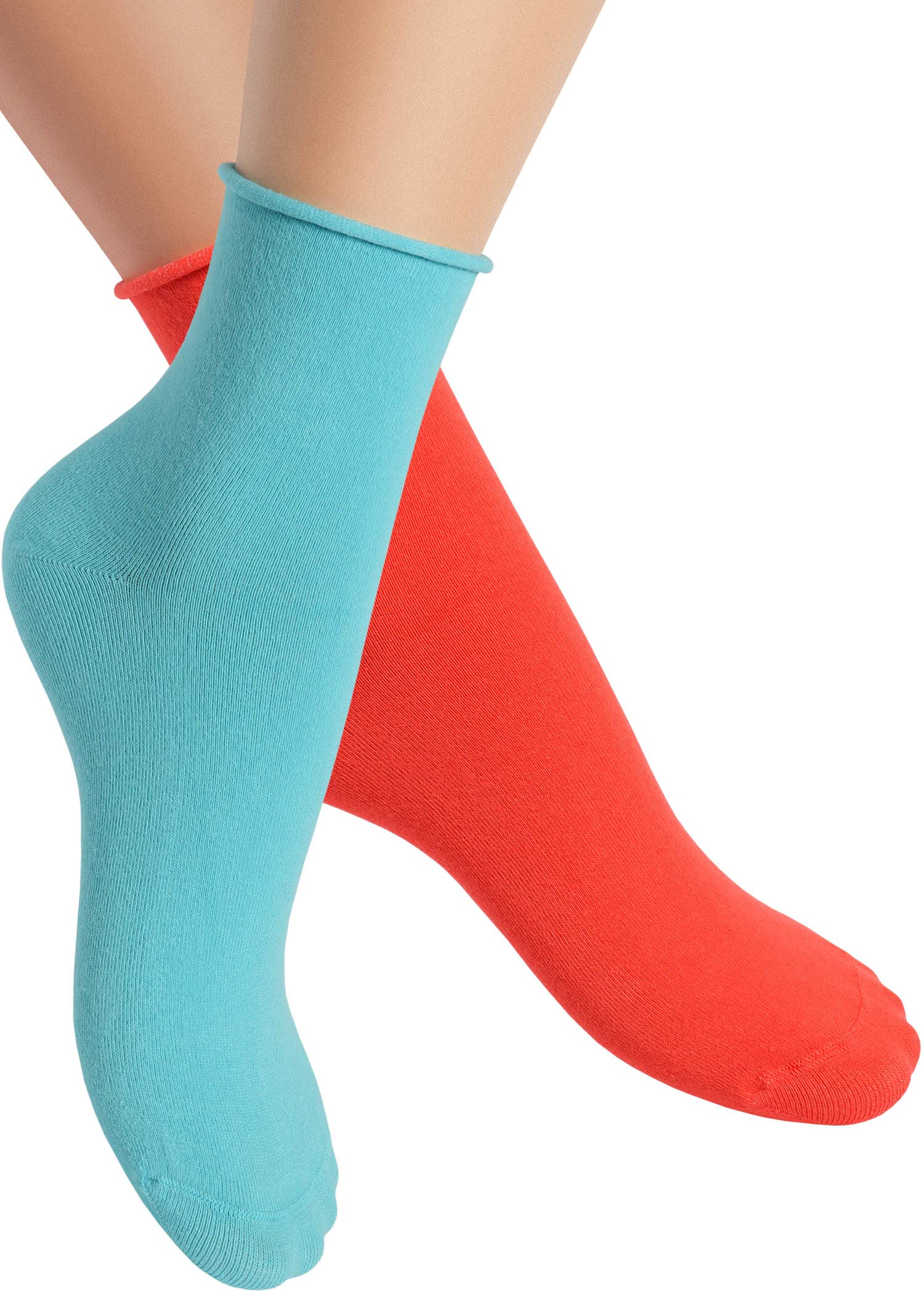 alber's SENSITIVE - 5 Paia | Calzino Cotone Donna Corto | Senza Elastico | Calze Sanitarie per Diabetici | Calzino Sportivo con Polsino Super Comfort | Non Stringe