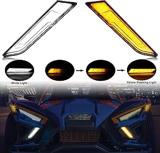 SAUTVS Lower Accent Panel Light Kit for Slingshot All Models, Daytime Running Light Driving Lights Turn Light for 2014-2022 Polaris Slingshot S GT R LE SL Modified Accessories, Replacement #2884606
