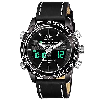 Sylvi Casual Look Designer Collection Top Trending YD-FO8071 Analog-Digital Watch - for Men