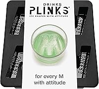 Vista 14 de DrinksPlinks Molde de Cubitos de Hielo de la Letra S - Molde de Cubitos de Hielo de Silicona Personalizado para Whisky – Molde Personalizado