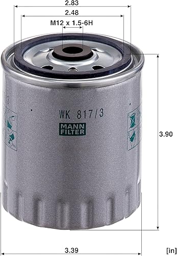 Miniatura 3 de MANN-FILTER WK 817/3 X Filtro de combustible