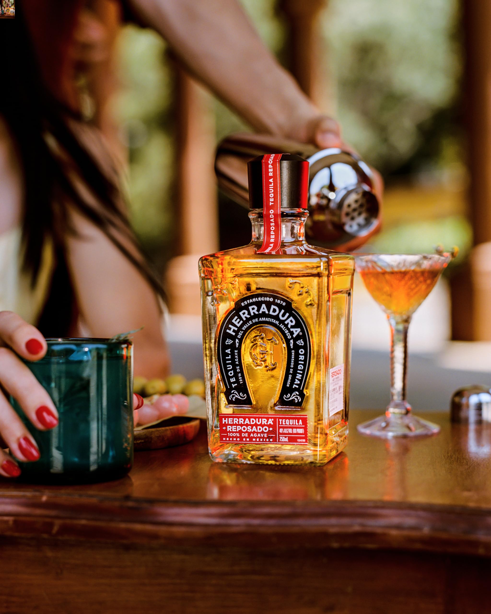 Herradura Tequila Reposado, 100% Agave, Con caja para regalar, 700 ml