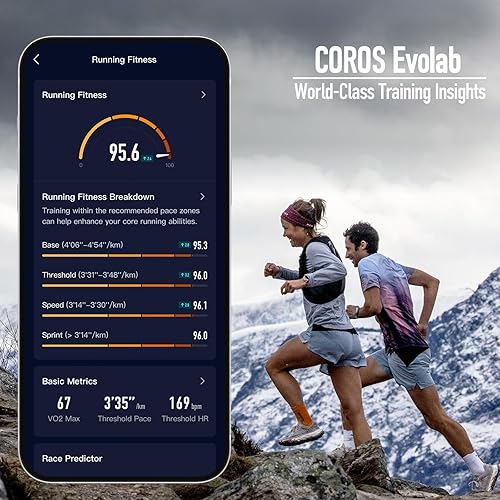 Miniatura 7 de COROS APEX 2 Reloj para correr al aire libre con GPS con monitor de frecuencia cardíaca de última generación, batería GPS de 45 horas, uso regular