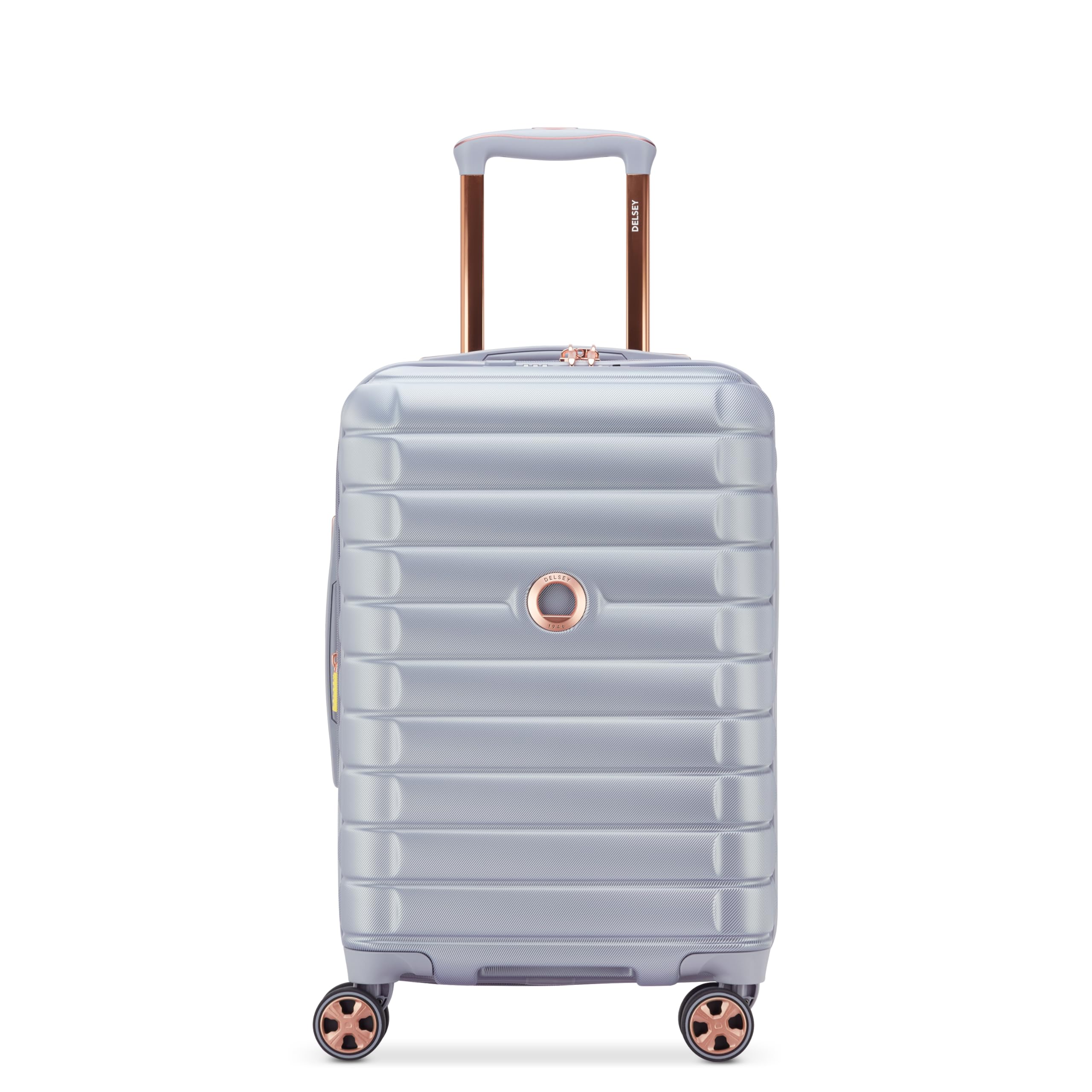 DELSEY PARIS - SHADOW 5.0 - Valigia rigida da cabina 55 cm x 35 cm x 25 cm - 38 L - S - Platino