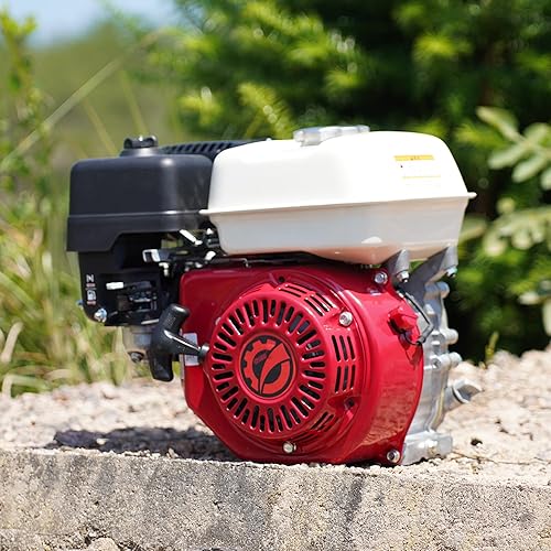 Miniatura 6 de RUTU Conjunto de arranque de tracción compatible con Honda GX120 GX160 GX200, arrancador de retroceso con mango de cable de tracción más grande para