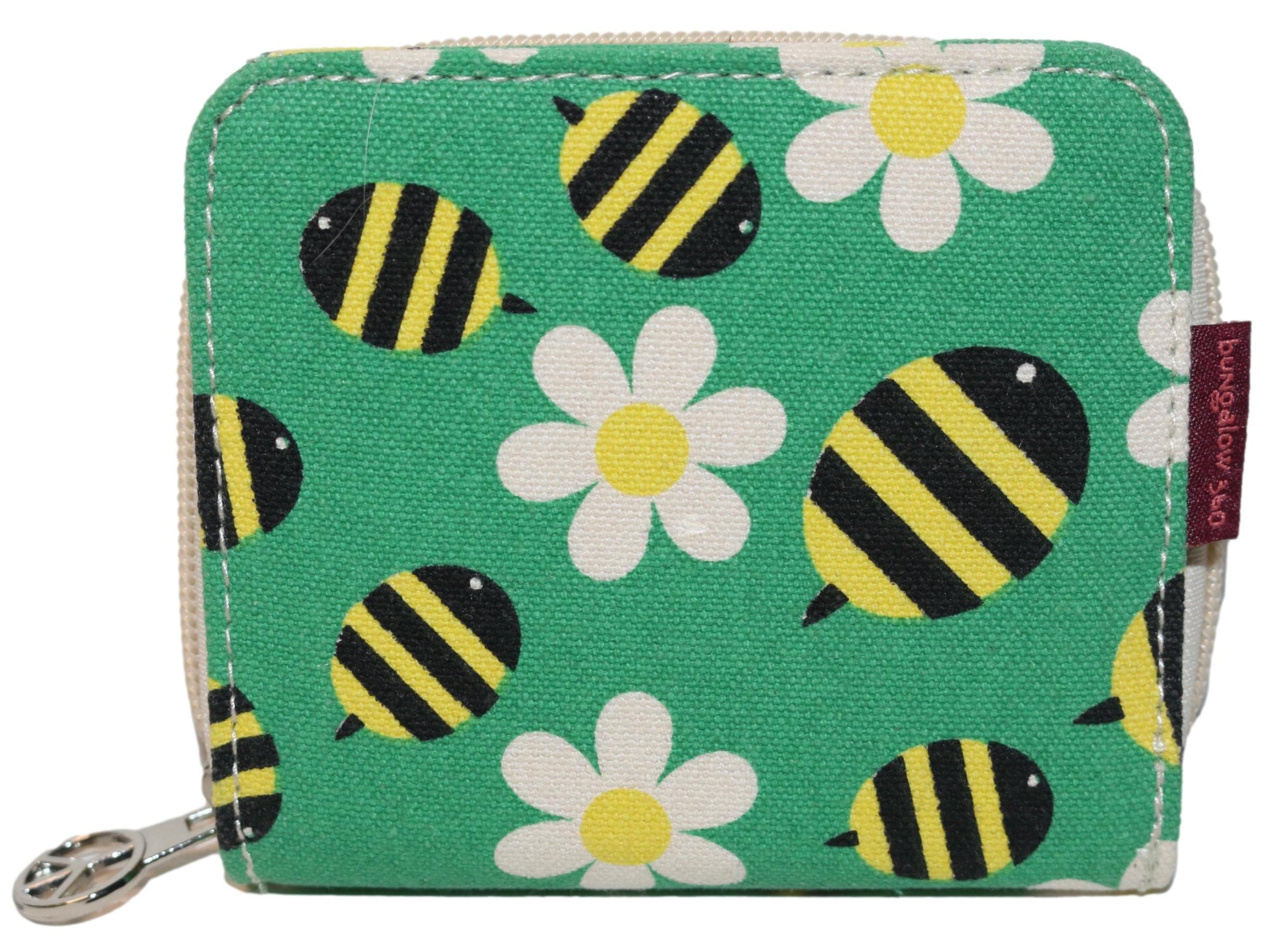 bungalow 360Billfold Vegan Wallet, Bumble Bee, S, Billfold Style Wallet
