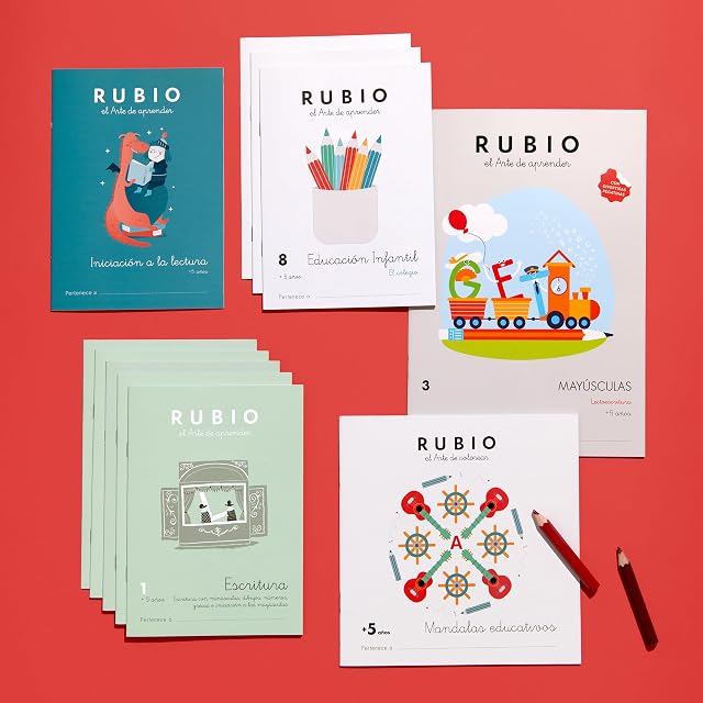 Portada de Pack de 11 Cuadernos Rubio Educacion Infantil