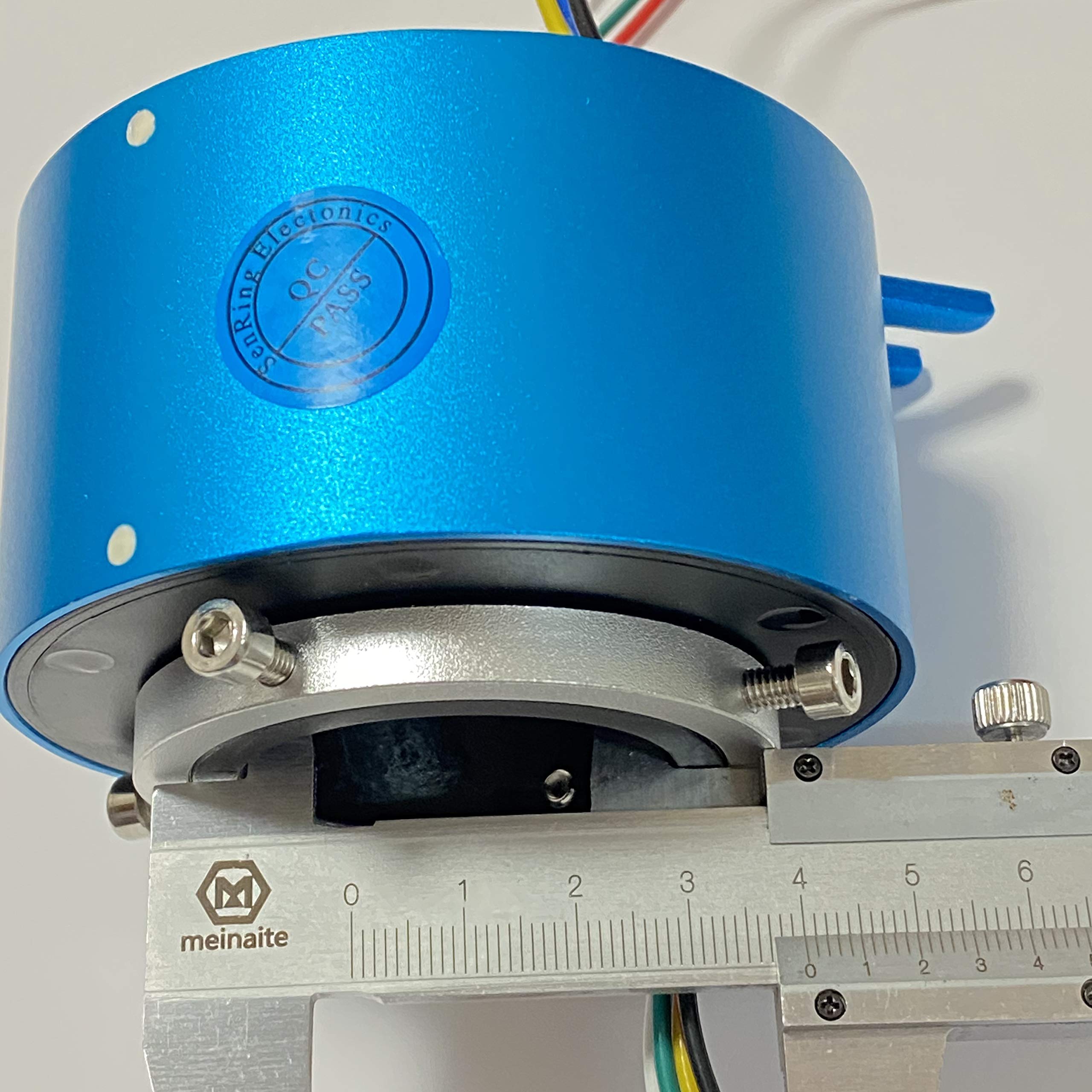 VEKPTHTBH Sleepring door gat slip ring 12.7mm 6 circuit 10A elektrische