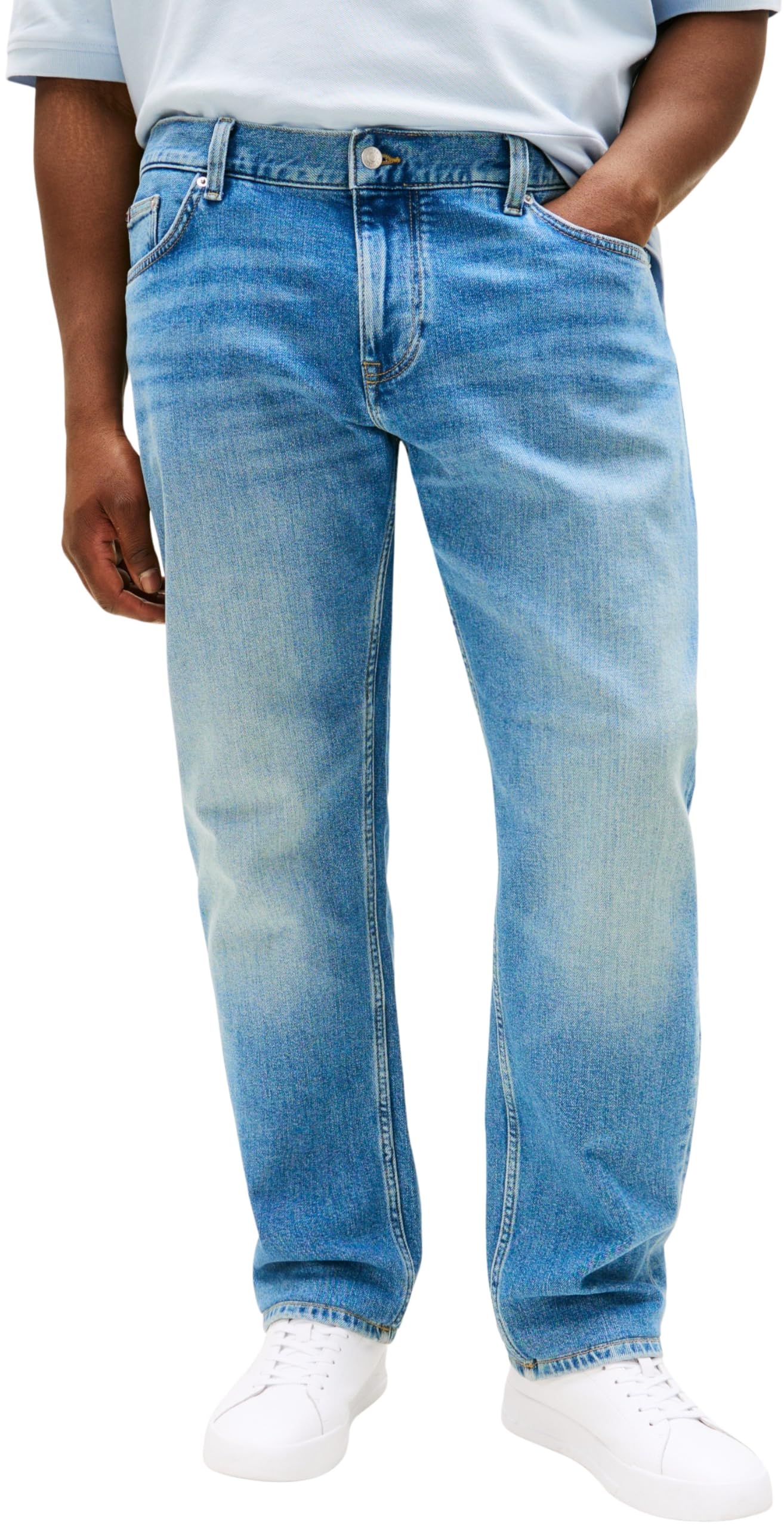 Tommy Hilfiger Herren Gerade Bt-rgl Madison STR Bennet Blue-b Mw0mw41242