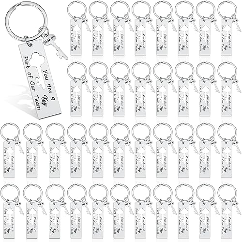 Sasylvia Team Appreciation Keychain Gift for Christmas Nurse Employee Thank