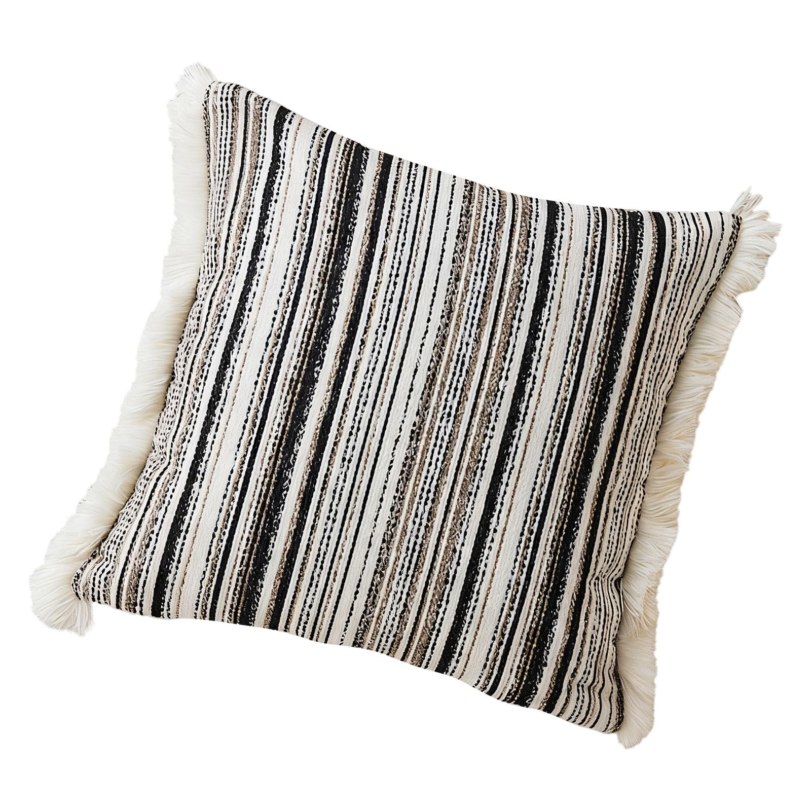 Kaeltsyn Nordic Styles Flannel Pillow Cover with Geometric Pattern for Sofa and Bedroom Decoration 45x45cm and 30x50cm Simple Home Furnishing Pillow