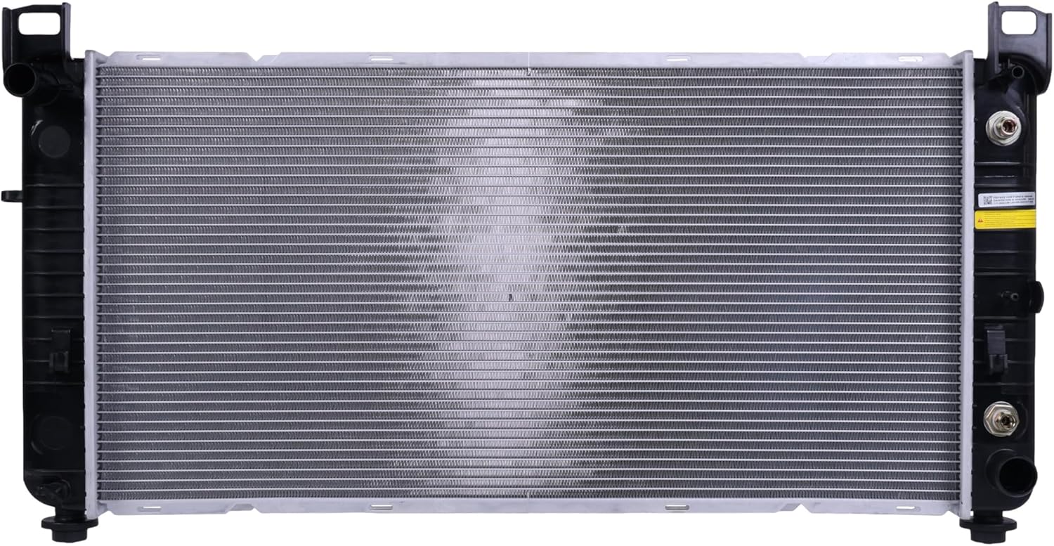 Radiator 34" Core | Fits Cadillac Escalade 02–08, Escalade ESV EXT 05–08, Chevy Silverado 1500 99–13, Silverado 2500 99–00, 05–09, 11–13, Suburban Tahoe 00–14, Avalanche 02–13 | W/TOC | No EOC