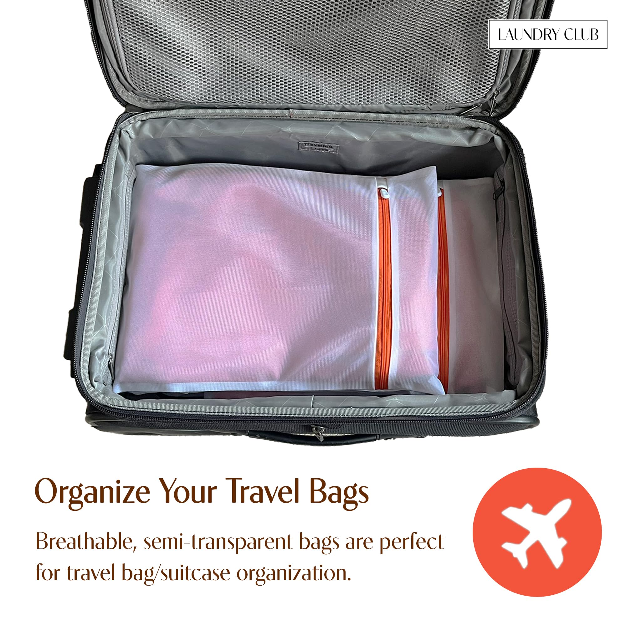 Mesh Laundry Bags - 3 Pack for Delicate Clothes -6