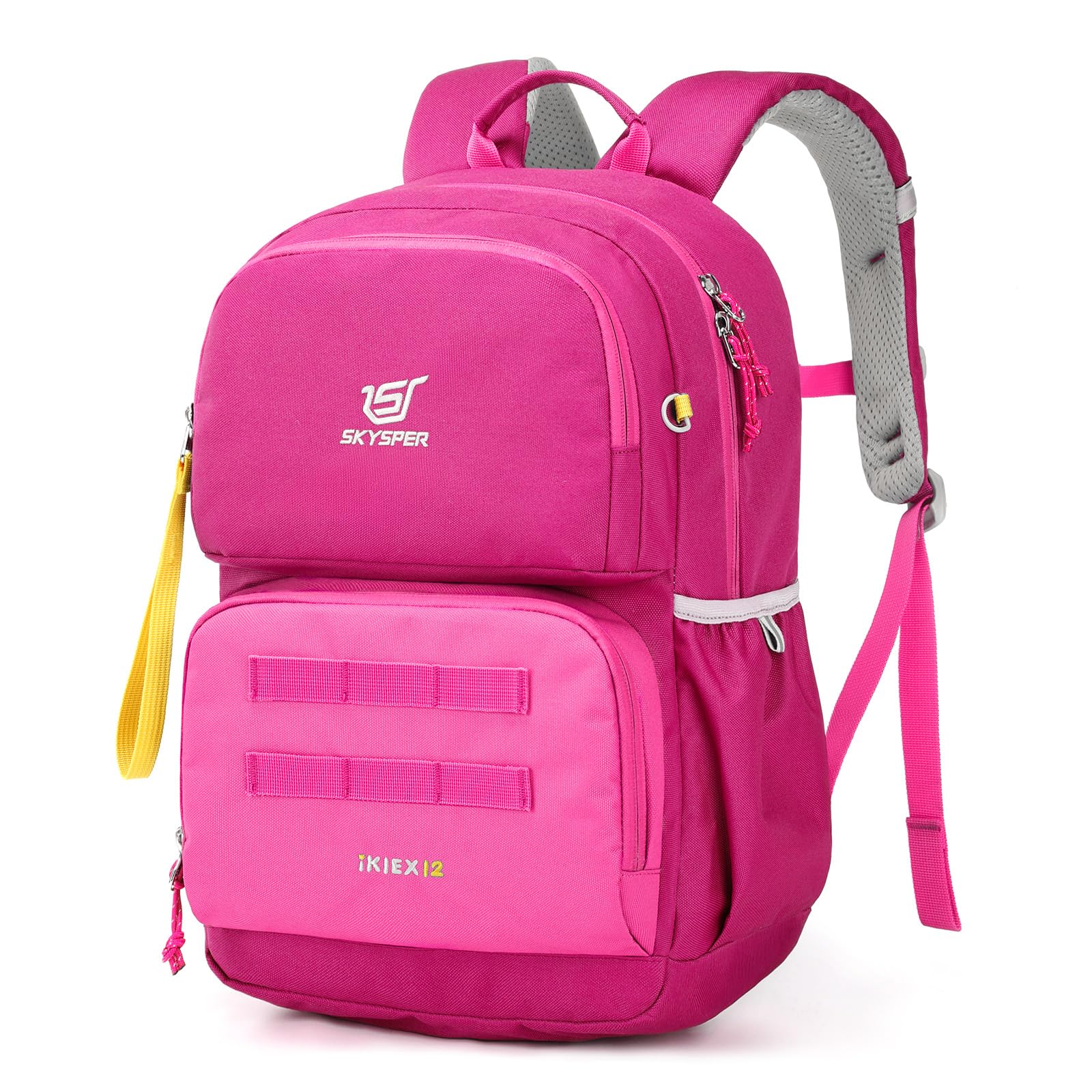 SKYSPER Kids Backpack for School 15" H Kindergarten Elementary Bookbag Children Travel Daypack for Camping