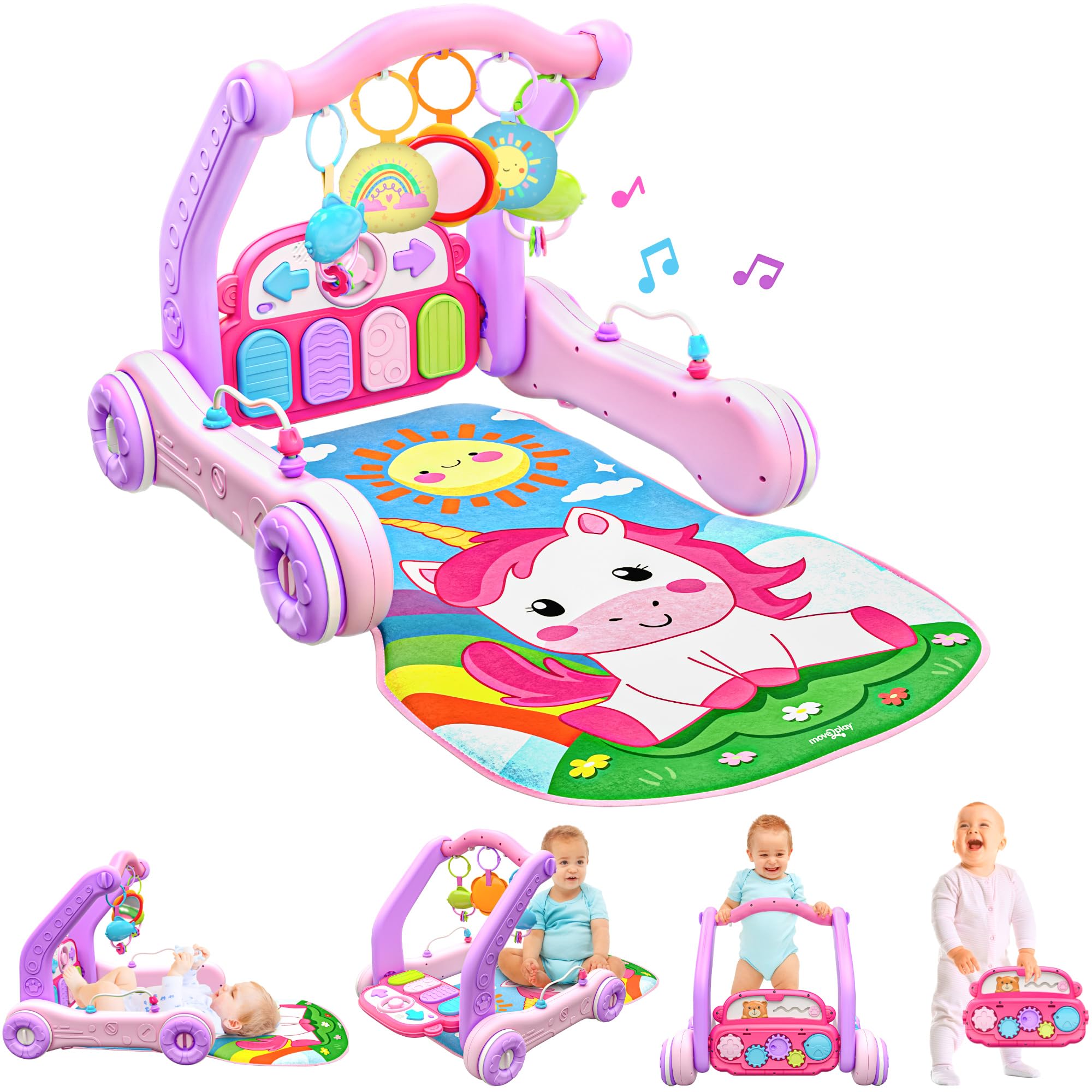 Photo 1 of Move2Play Grow with Me 4-in-1 Baby Activity Gym