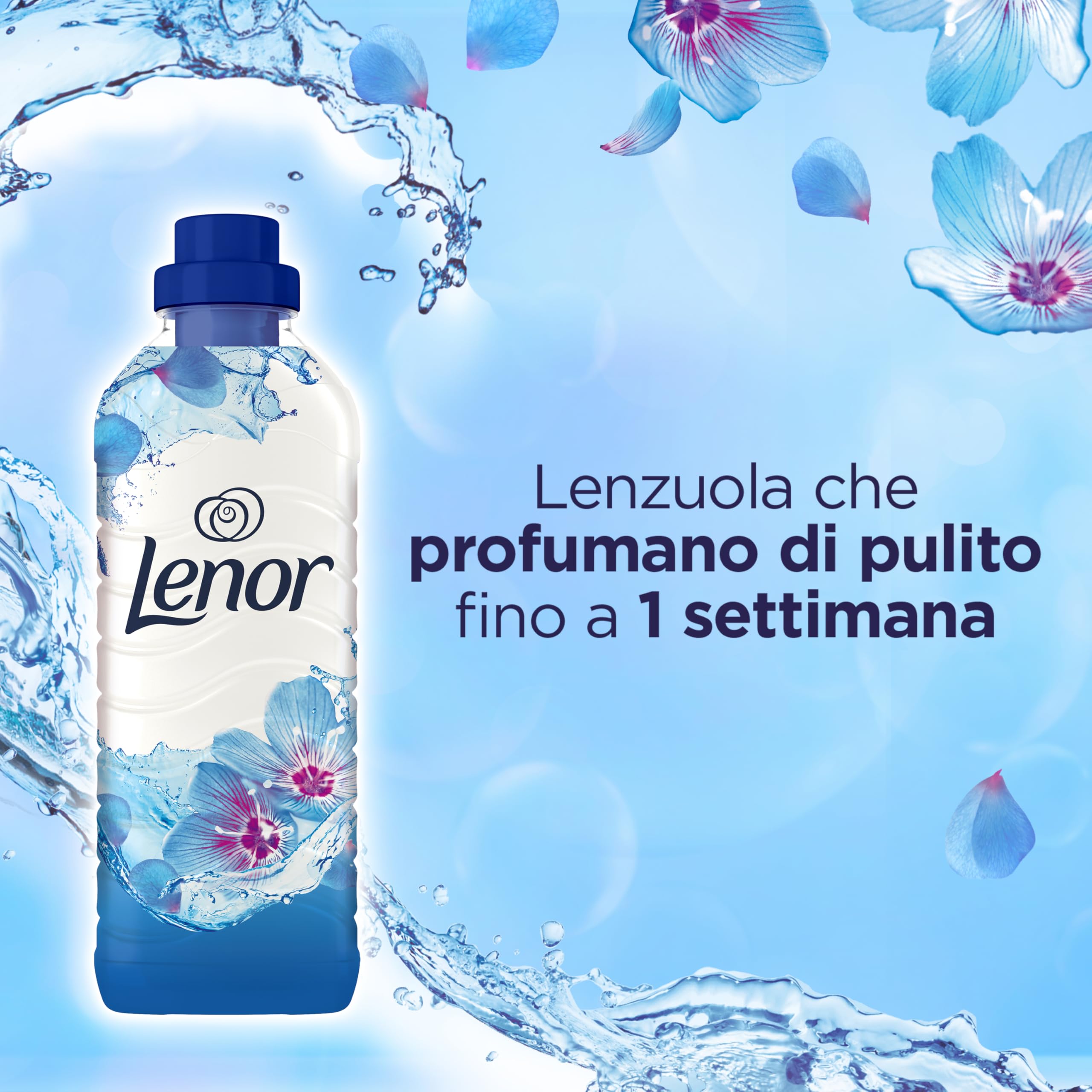 Lenor Ammorbidente Lavatrice Concentrato 216Lavaggi (8X27), Risveglio Primaverile, Lenzuola Che Profumano Di Pulito Fino A 1 Settimana