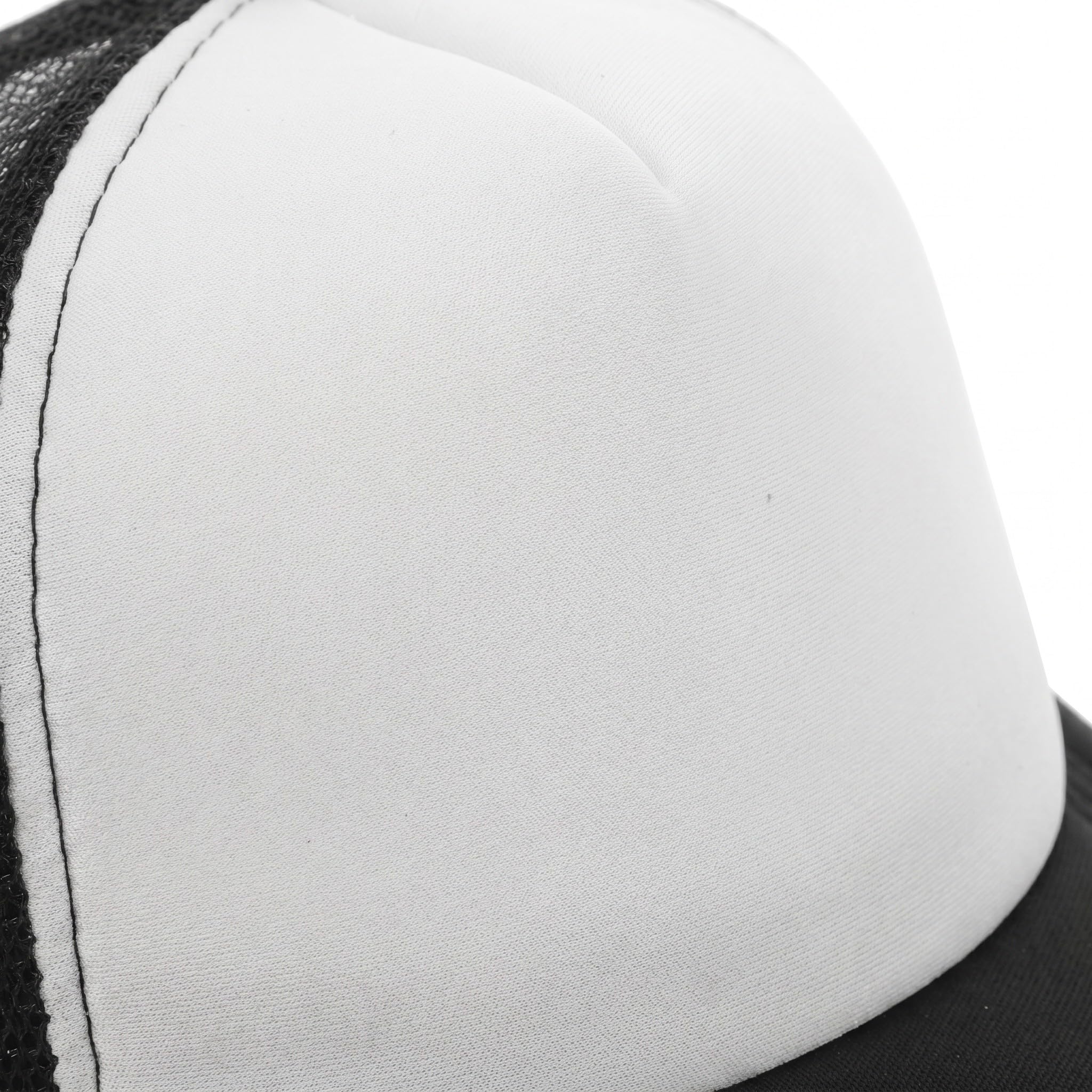 INOOMP 12 Cappellini da Baseball Fai-da-Te per Sublimazione, Cappellini in Poliestere termosaldabili, Trucker con Retro in Rete, Unisex Regolabili e stampabili per la promozione della Squadra.