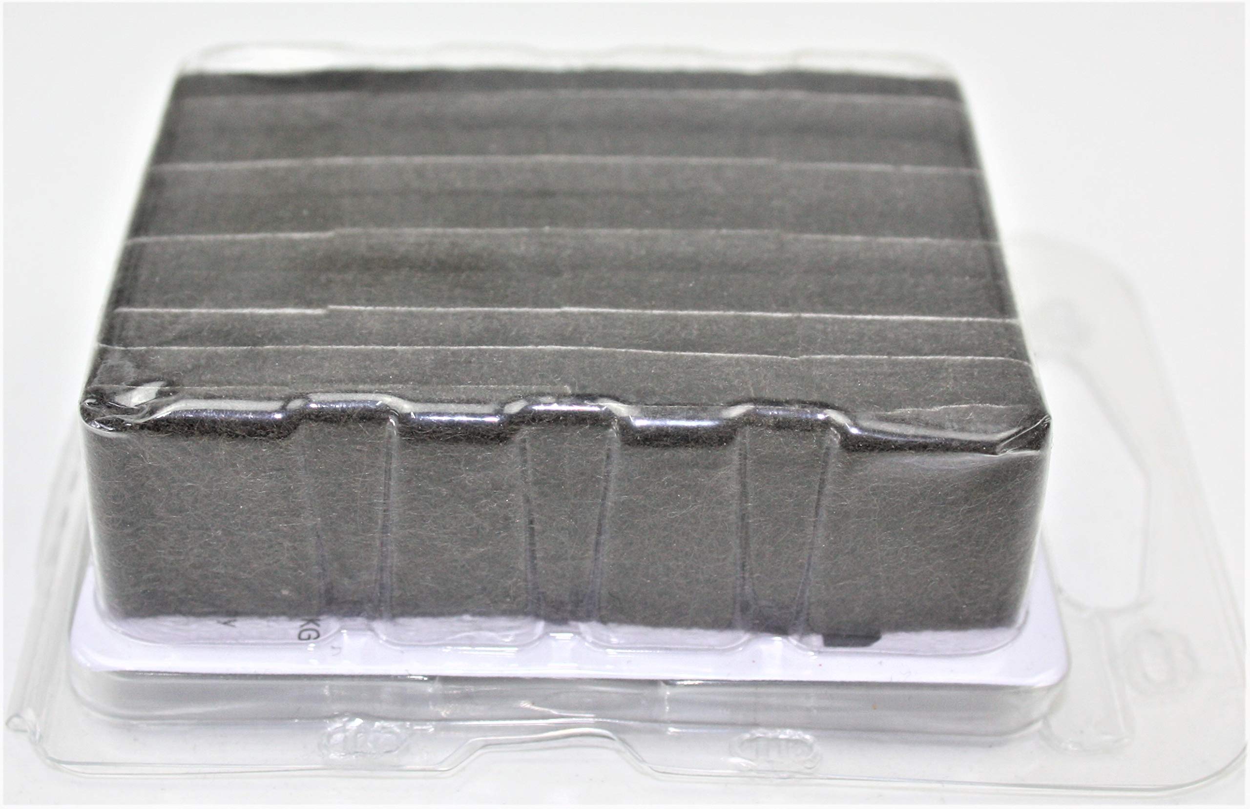 HKB ® 7200 Stück Filzgleiter braun, 180x40 Stück, 17x17mm, 5mm, selbstklebend, Kunstfilz, strapazierfähig, Schutz gegen Kratzer und Schrammen, Qualität vom Hersteller Hettich, Artikel-Nr.2295
