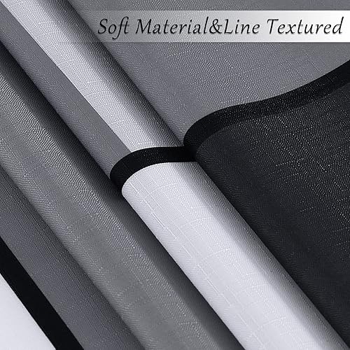 Miniatura 2 de Cortinas de ducha Hokibero para baño, cortinas de baño modernas geométricas estándar, cortina de ducha de poliéster resistente para hoteles y