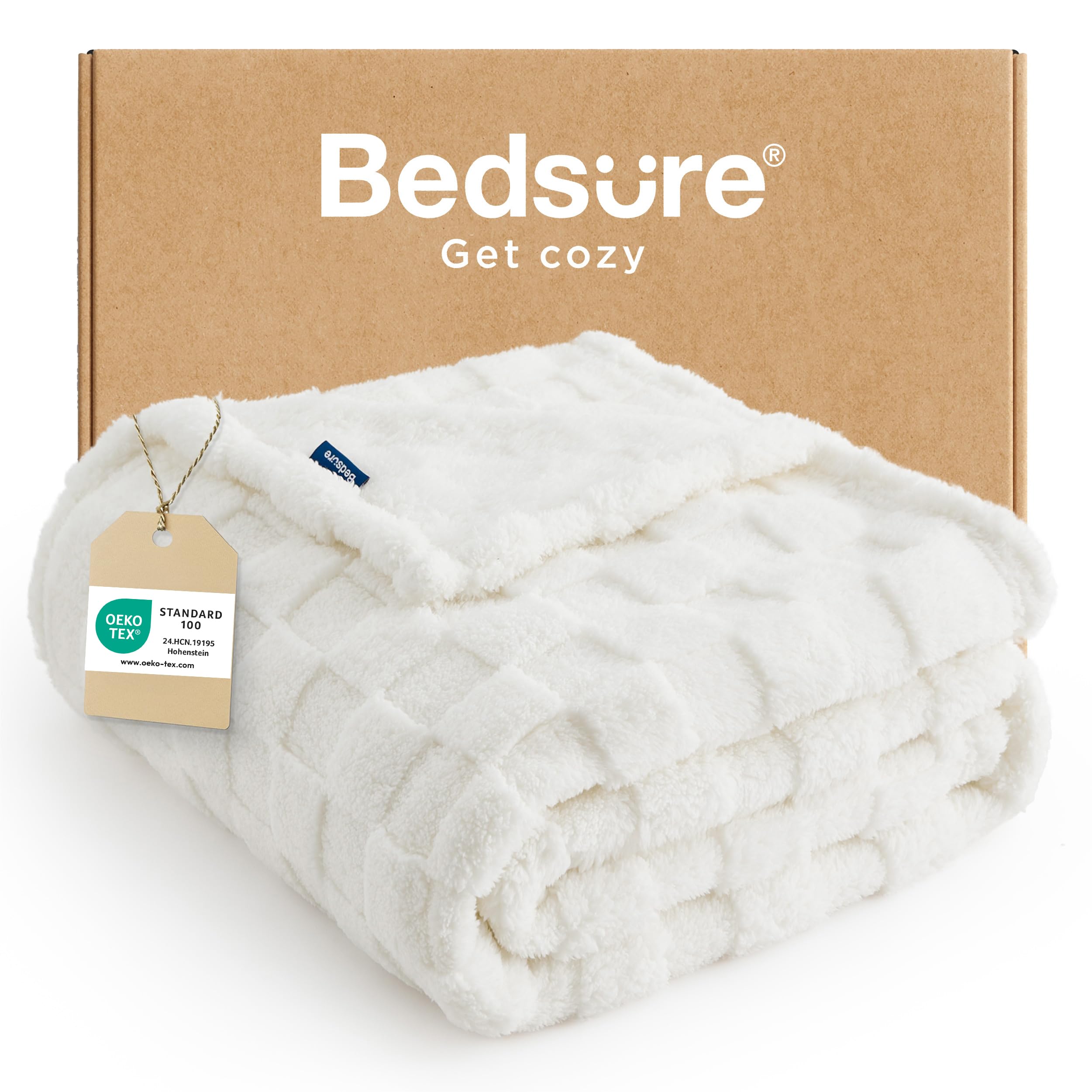 BEDSURE Kuscheldecke Flauschig - Fleecedecke & Wolldecke