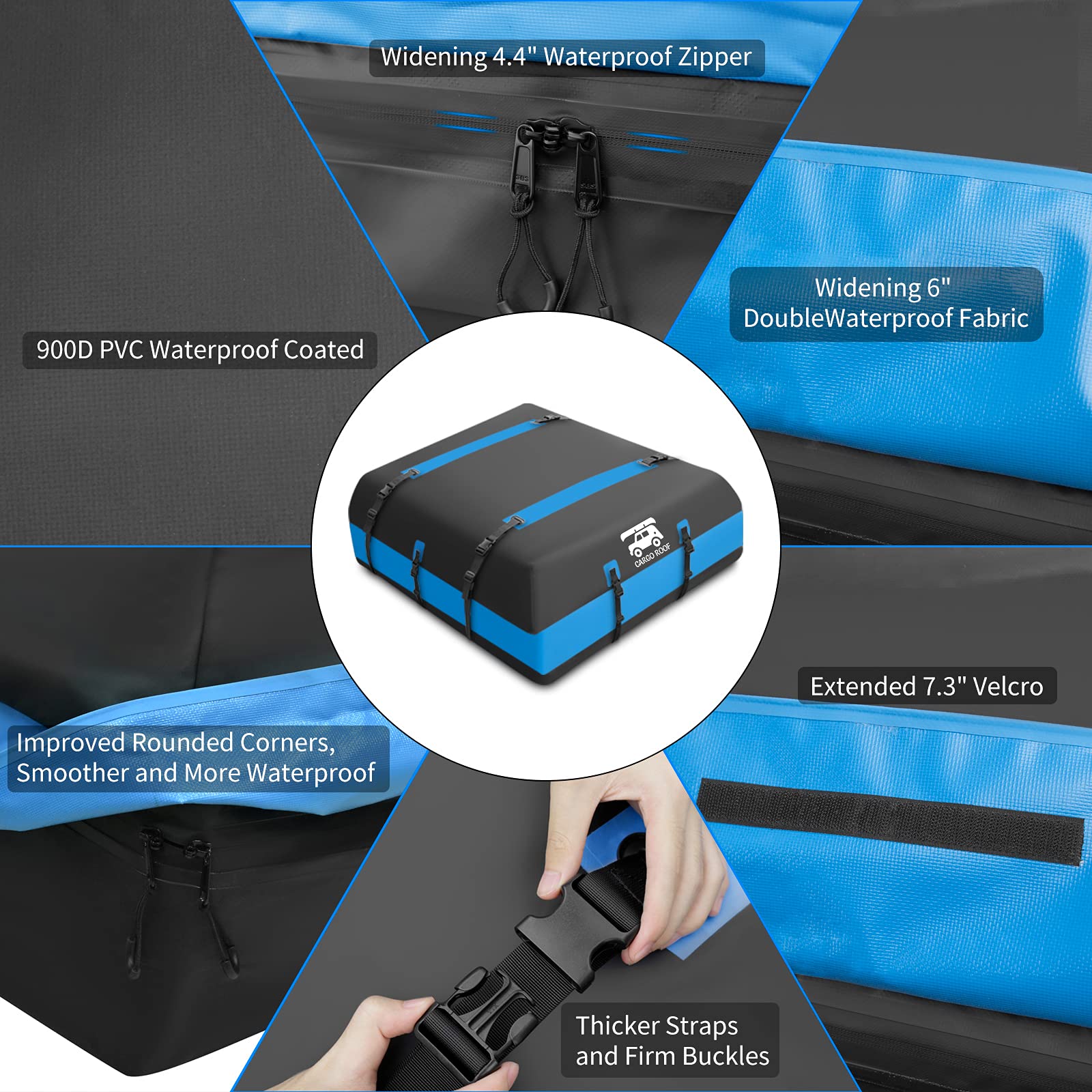 Buy MeeFar Car Roof Bag XBEEK Rooftop top Cargo Carrier Bag 20 Cubic