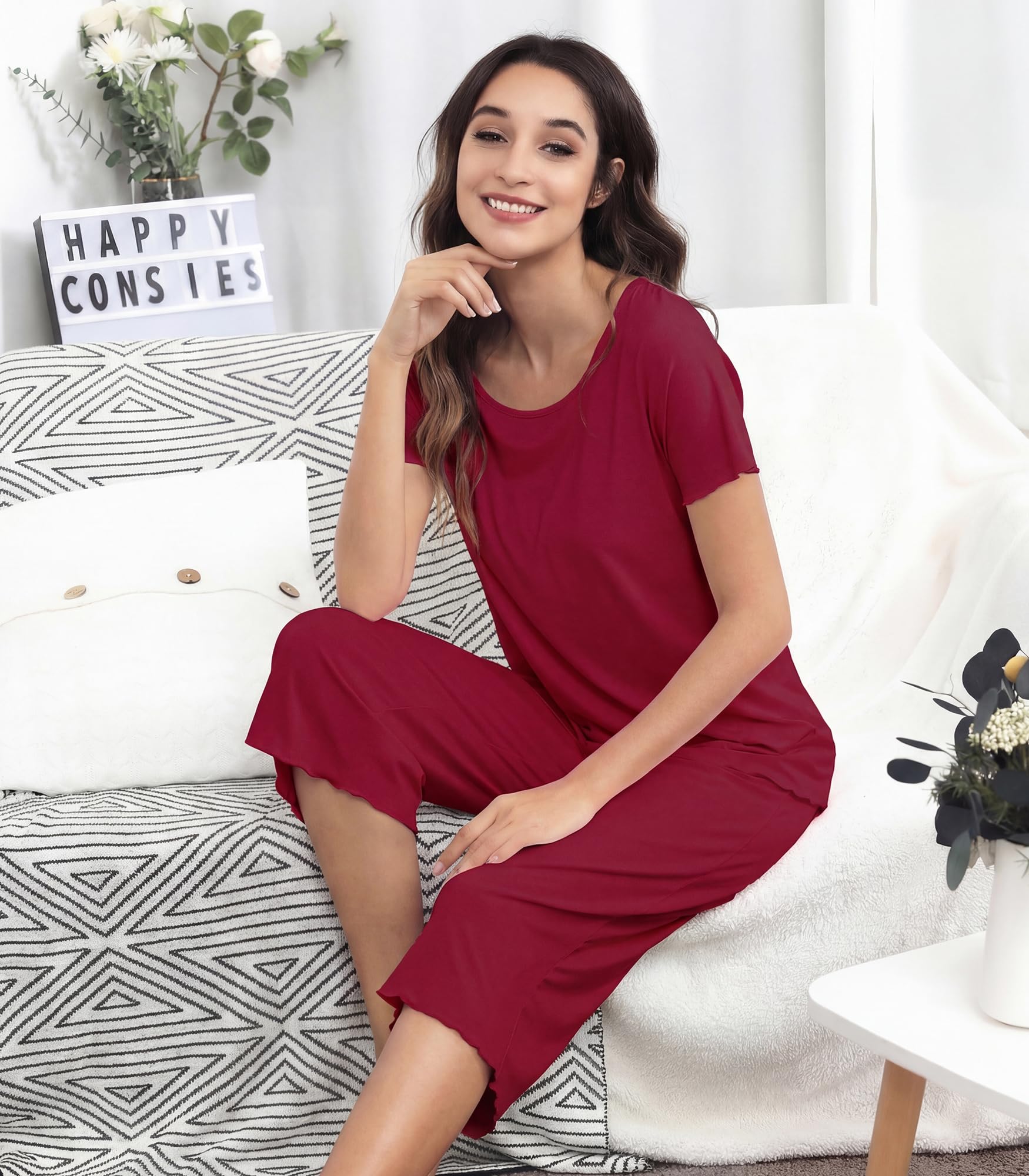 WiWi Damen Soft Pyjamaset