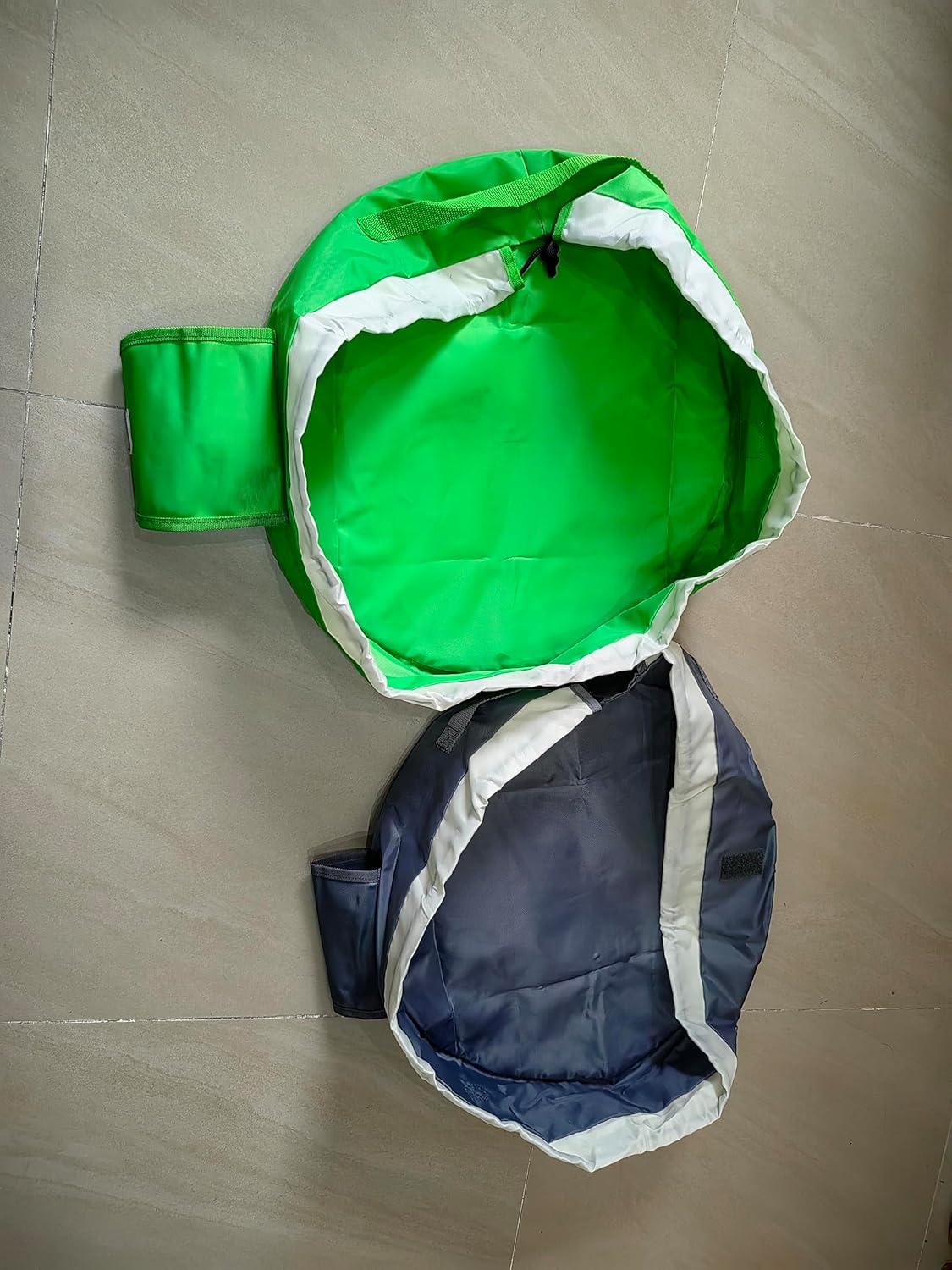 Toy Storage Bag for Kids 2 PCS Mini Toy Play Mat by