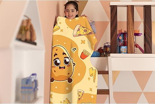 Miniatura 10 de Manta de patatas de regalo para niñas y mujeres, manta súper suave y acogedora para sofá, cama, sofá, oficina, decoración para todas las estaciones,