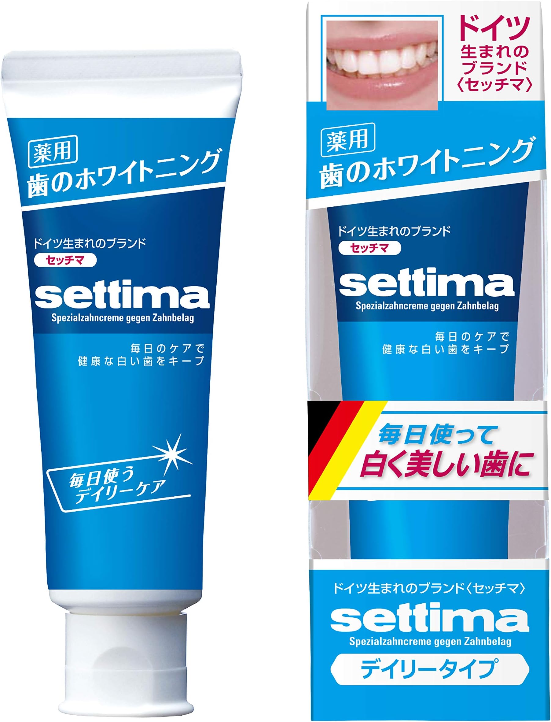 Daily brushing is the type Setchima 80g