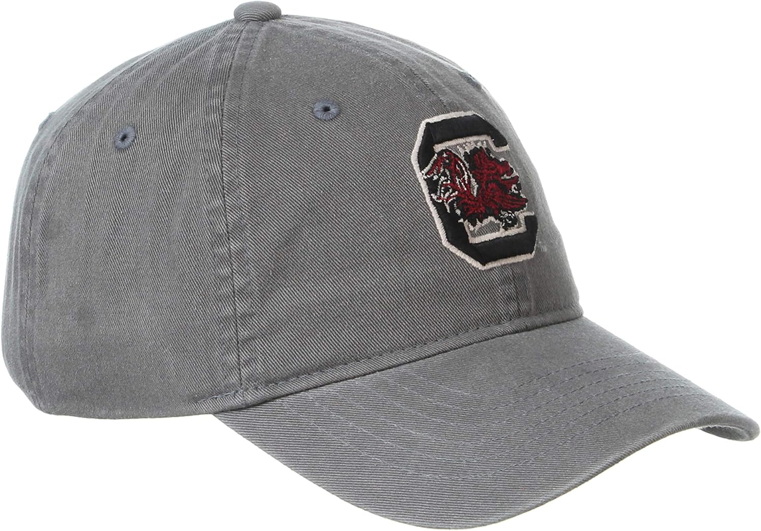 NCAA South Carolina Fighting Gamecocks Mens Adjustable Scholarship Hat Charcoal, South Carolina Fighting Gamecocks Charcoal, Adjustable, One size