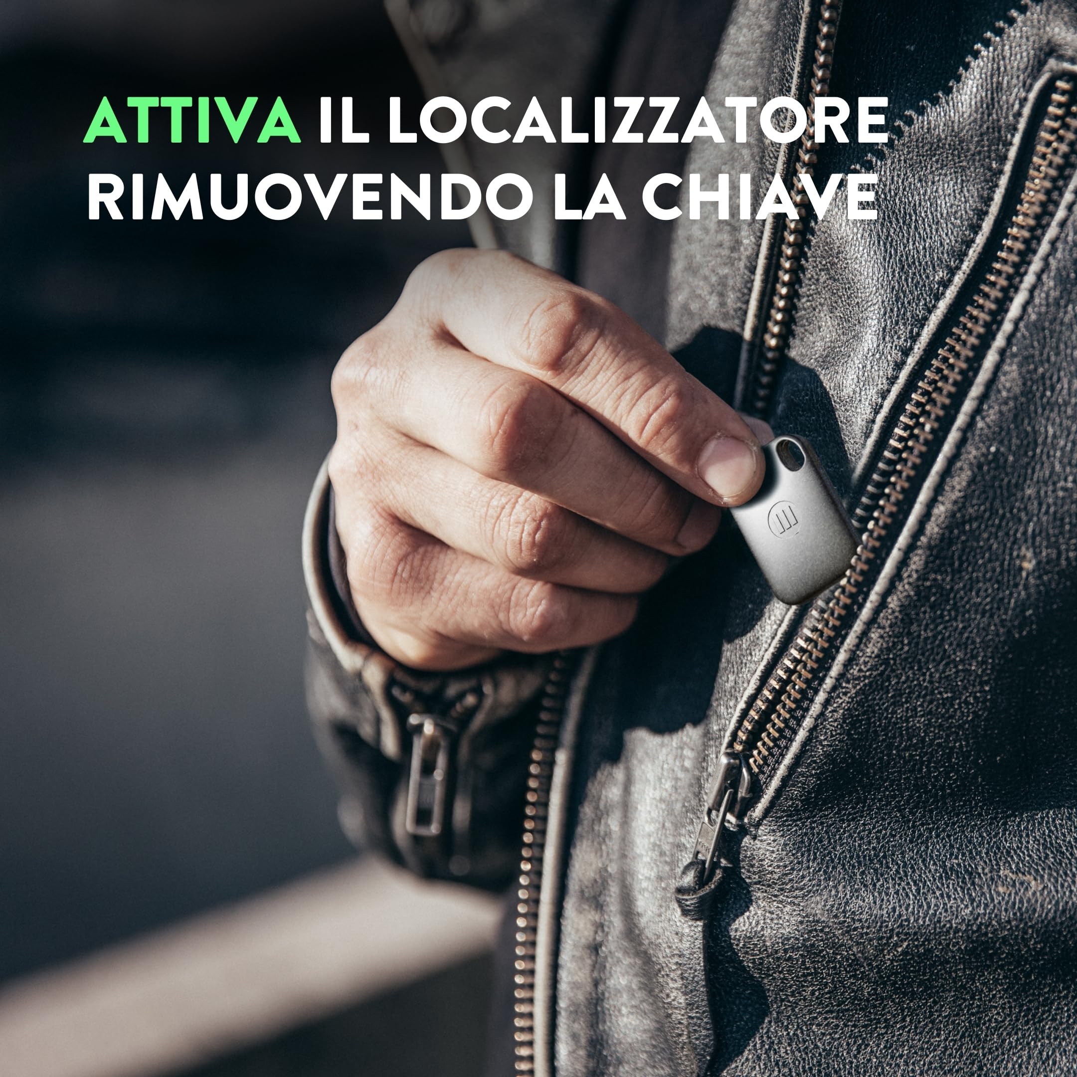 MoniMoto 7 Localizzatore Tracker e Allarme per Moto con Installazione Facile, Senza Fili - Localizzatore Smart GPS per Moto, Tracker GPS per Veicoli, Scooter, Quad Bike ATV, Motoslitte