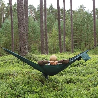 DD Hammocks Camping Hammock - Lightweight Double Layer Hammock For Backpacking Hiking And Travel, Easy Set Up