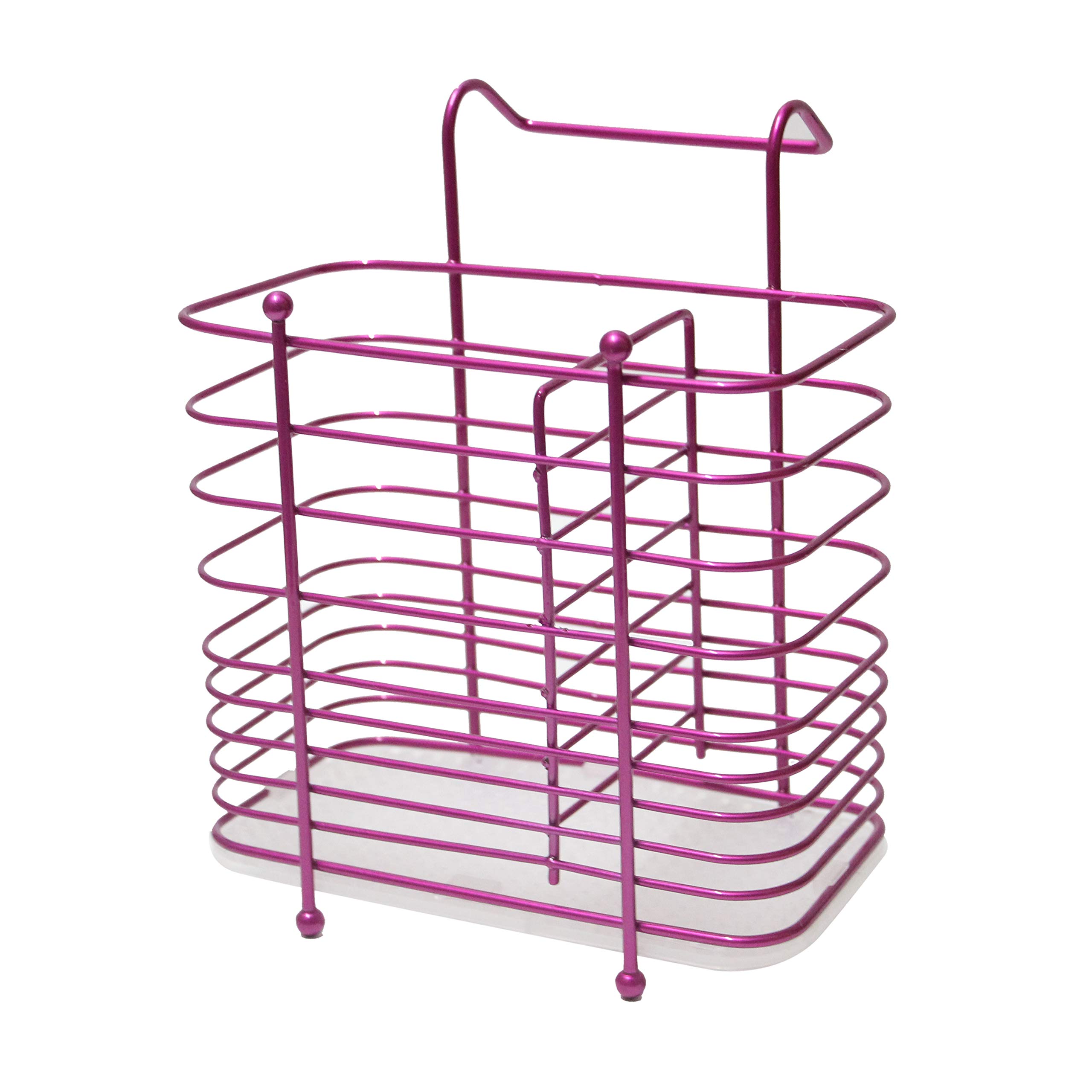 Buy Lonovel Kitchen Utensil Holder Caddy Hanging Utensil Drying Rack